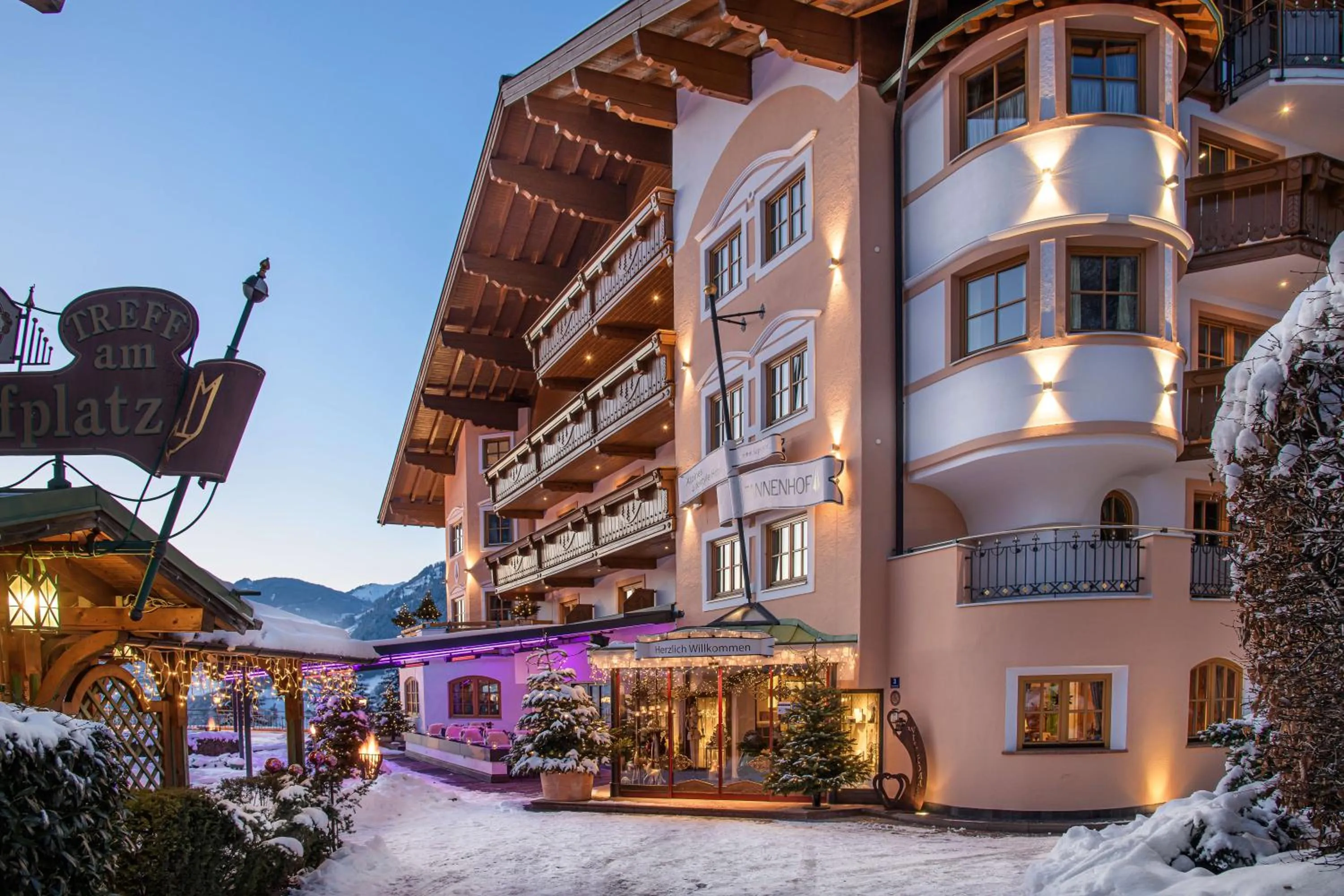 Property building in Alpines Lifestyle Hotel Tannenhof