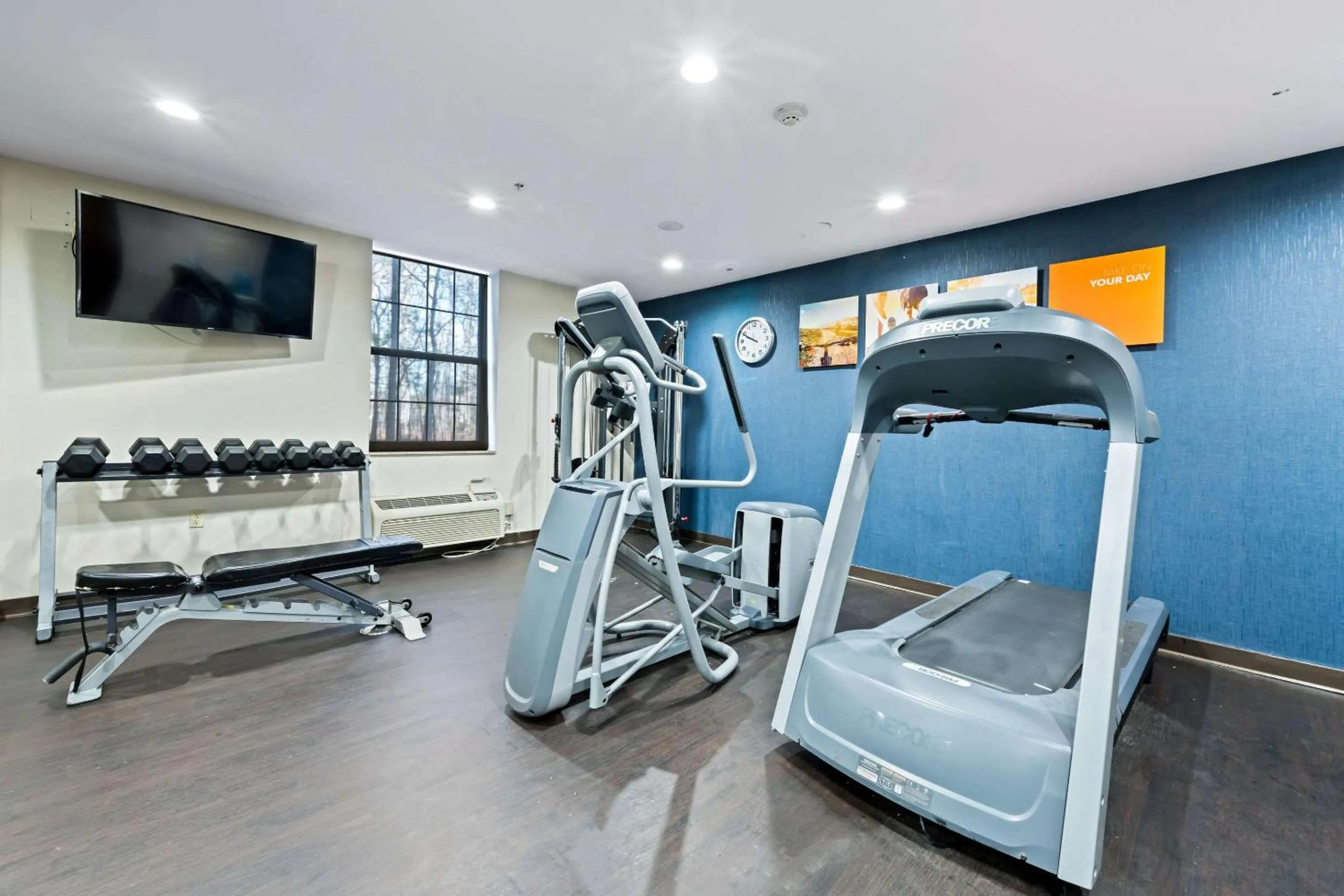 Fitness centre/facilities in Comfort Suites Newport News Airport