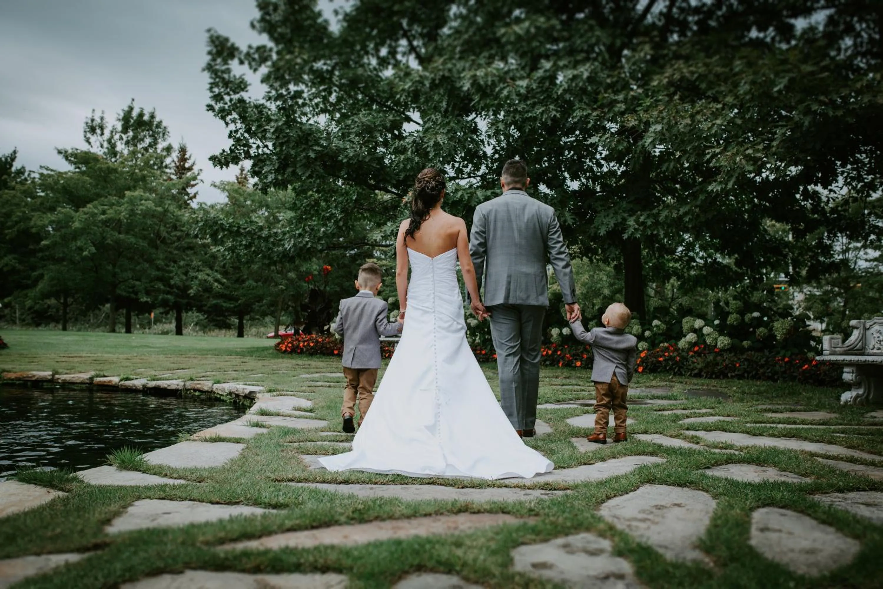 Garden in Auberge Godefroy
