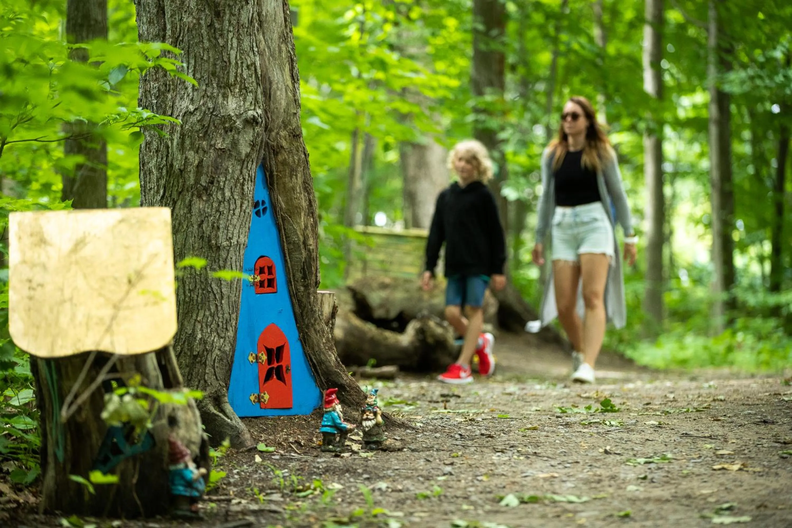 Hiking in Auberge Godefroy
