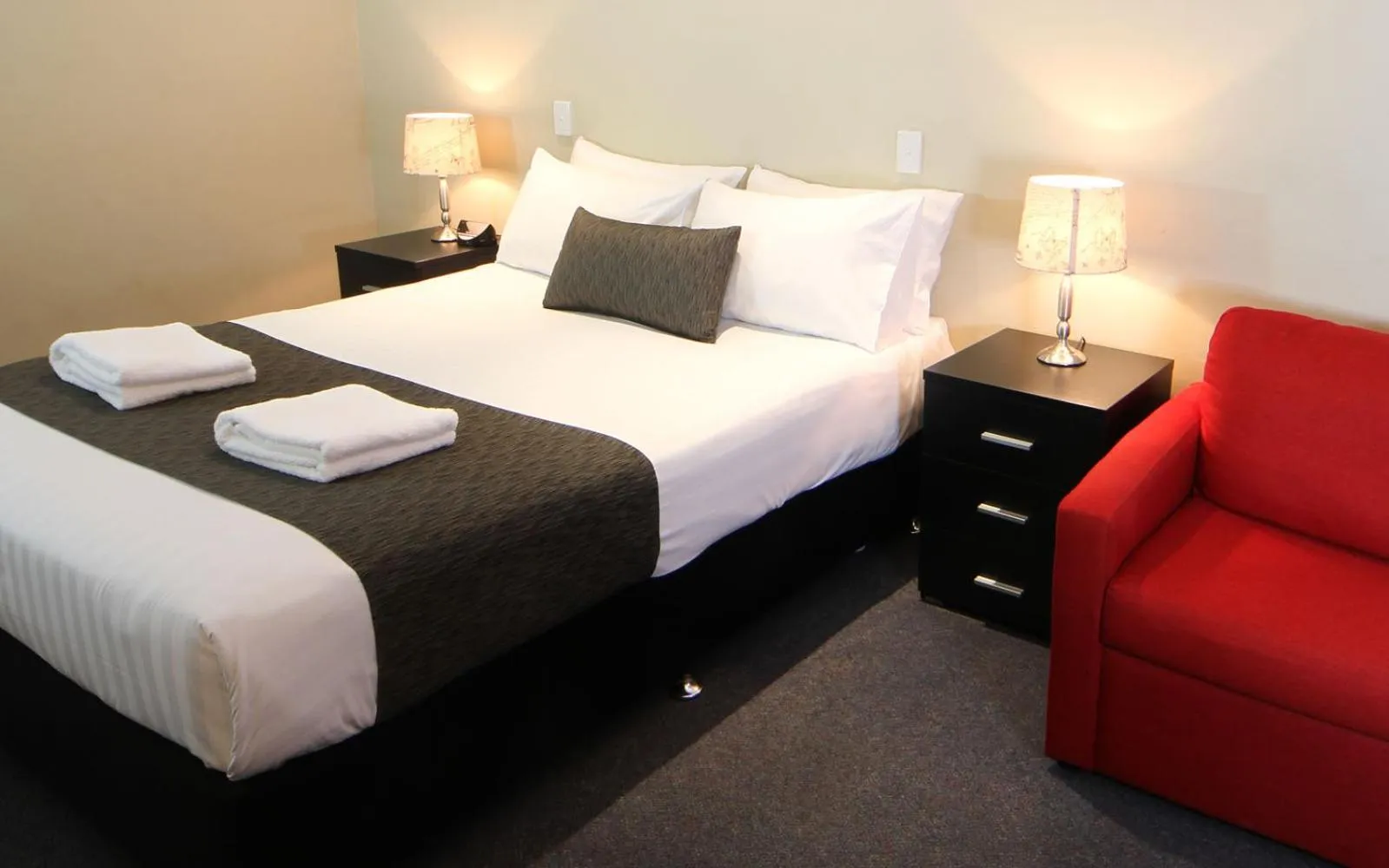 Bedroom, Bed in Robinvale Bridge Motel