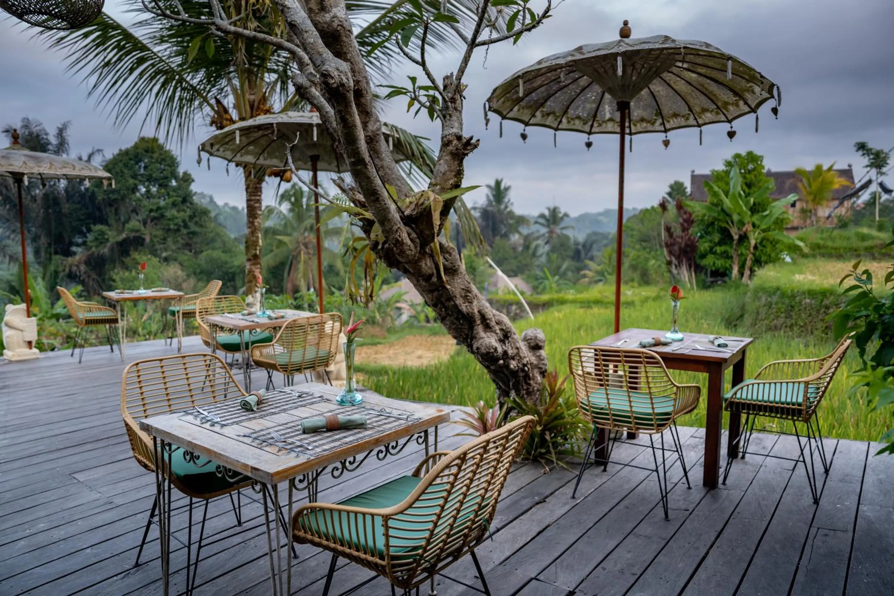 Restaurant/places to eat in Nau Villa Ubud