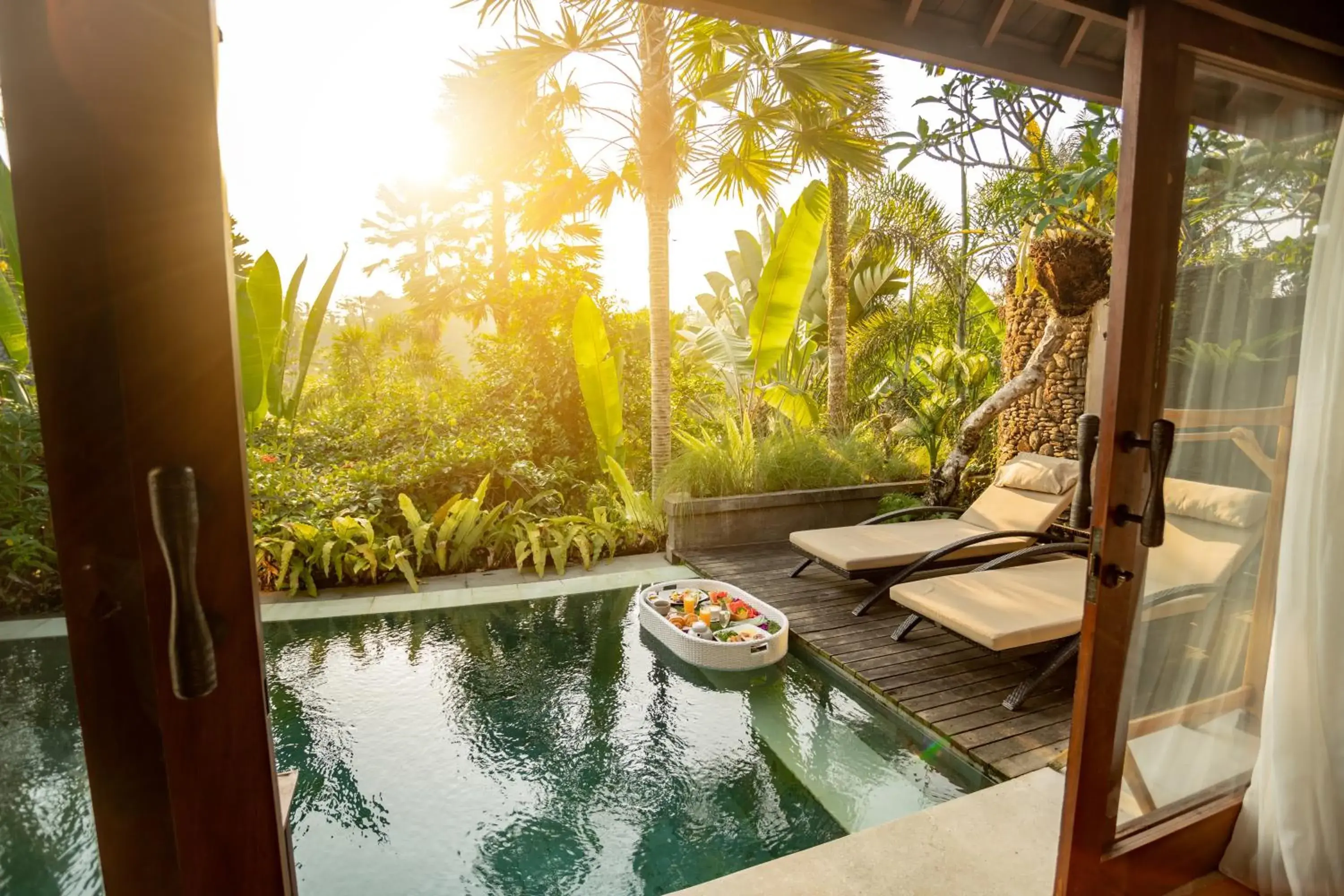 One Bedroom Private Pool Villa with Garden View in Nau Villa Ubud One Bedroom Private Pool Villa with Garden View in Nau Villa Ubud