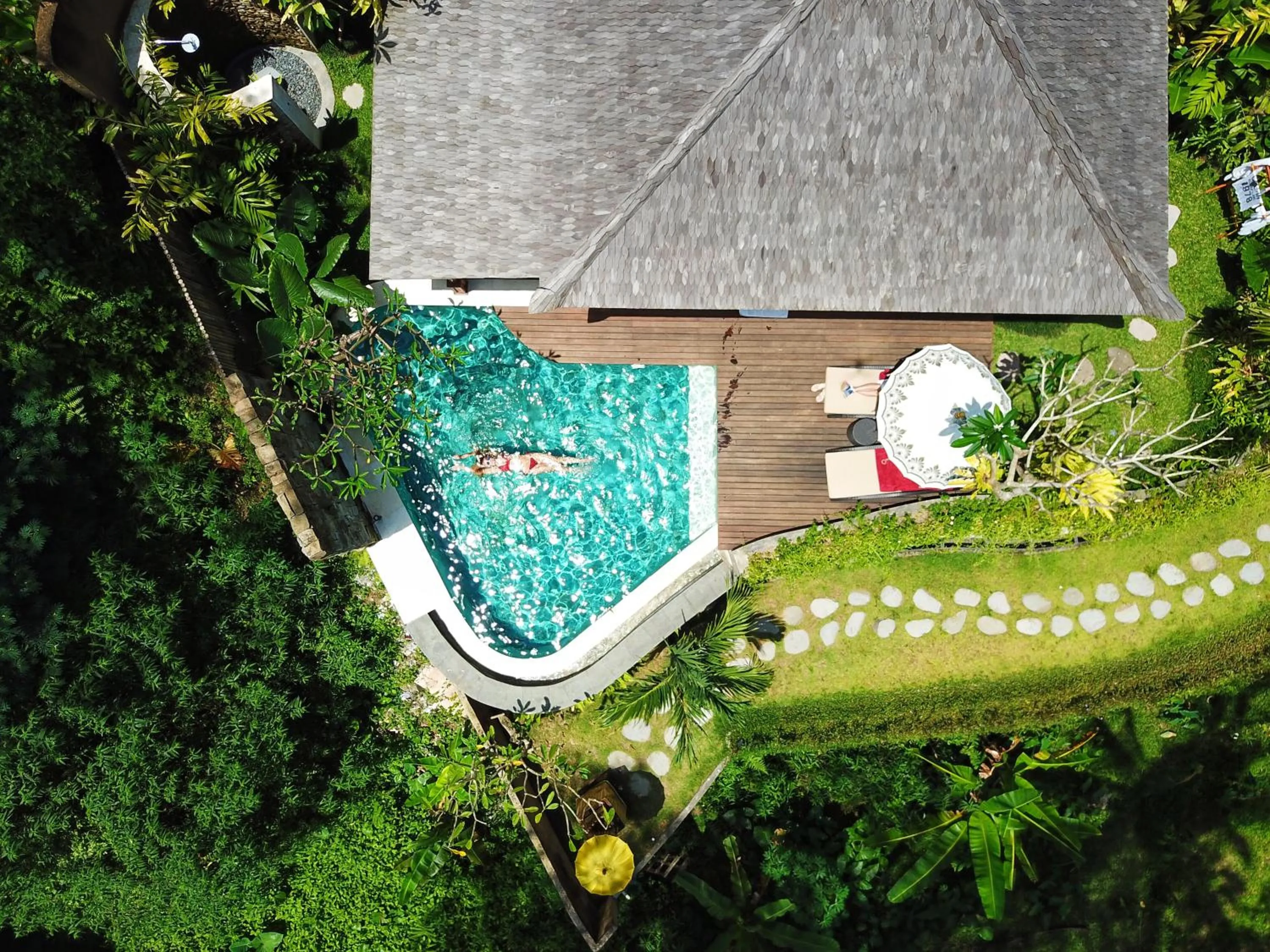 Property building in Nau Villa Ubud