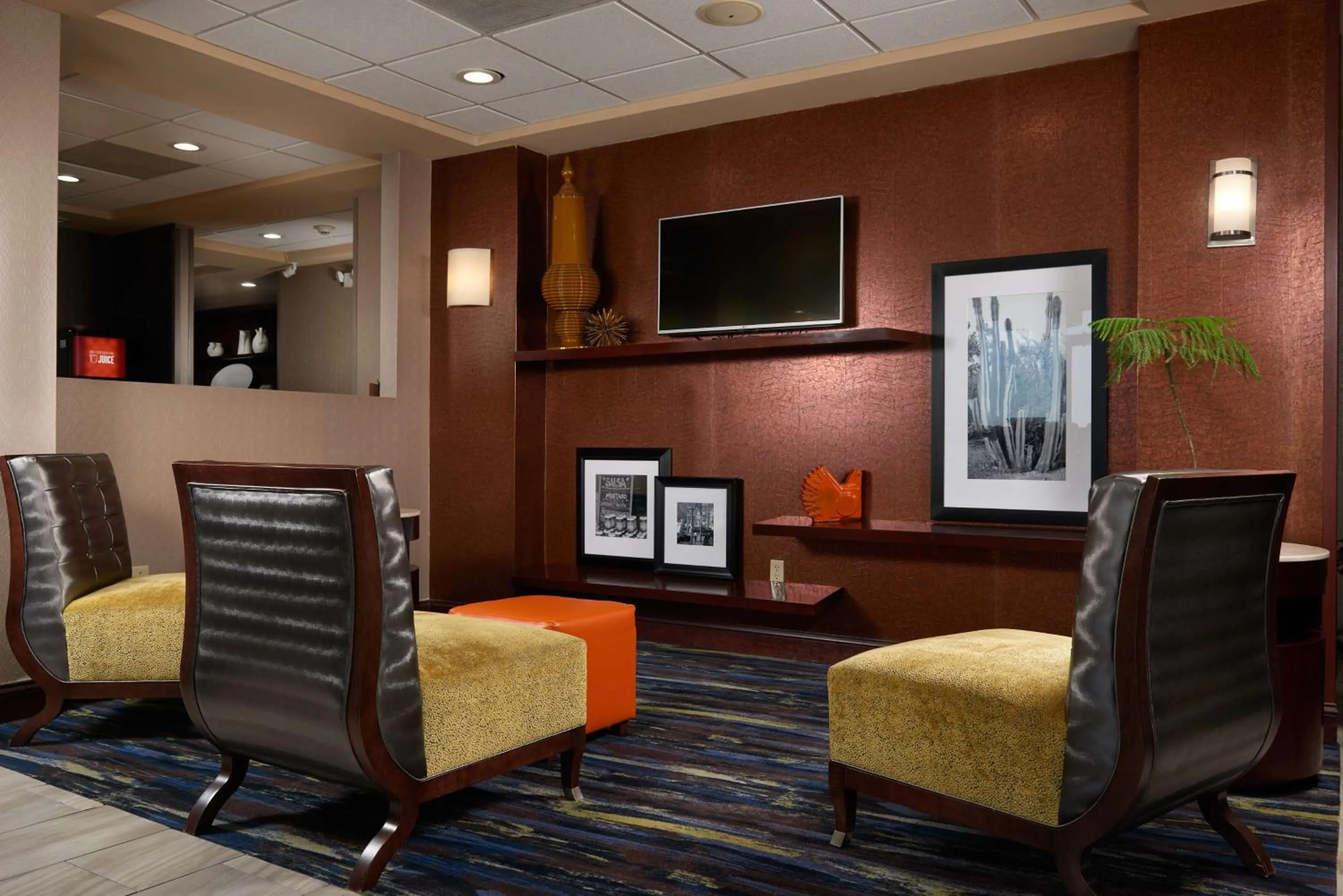 Lobby or reception in Hampton Inn Eagle Pass
