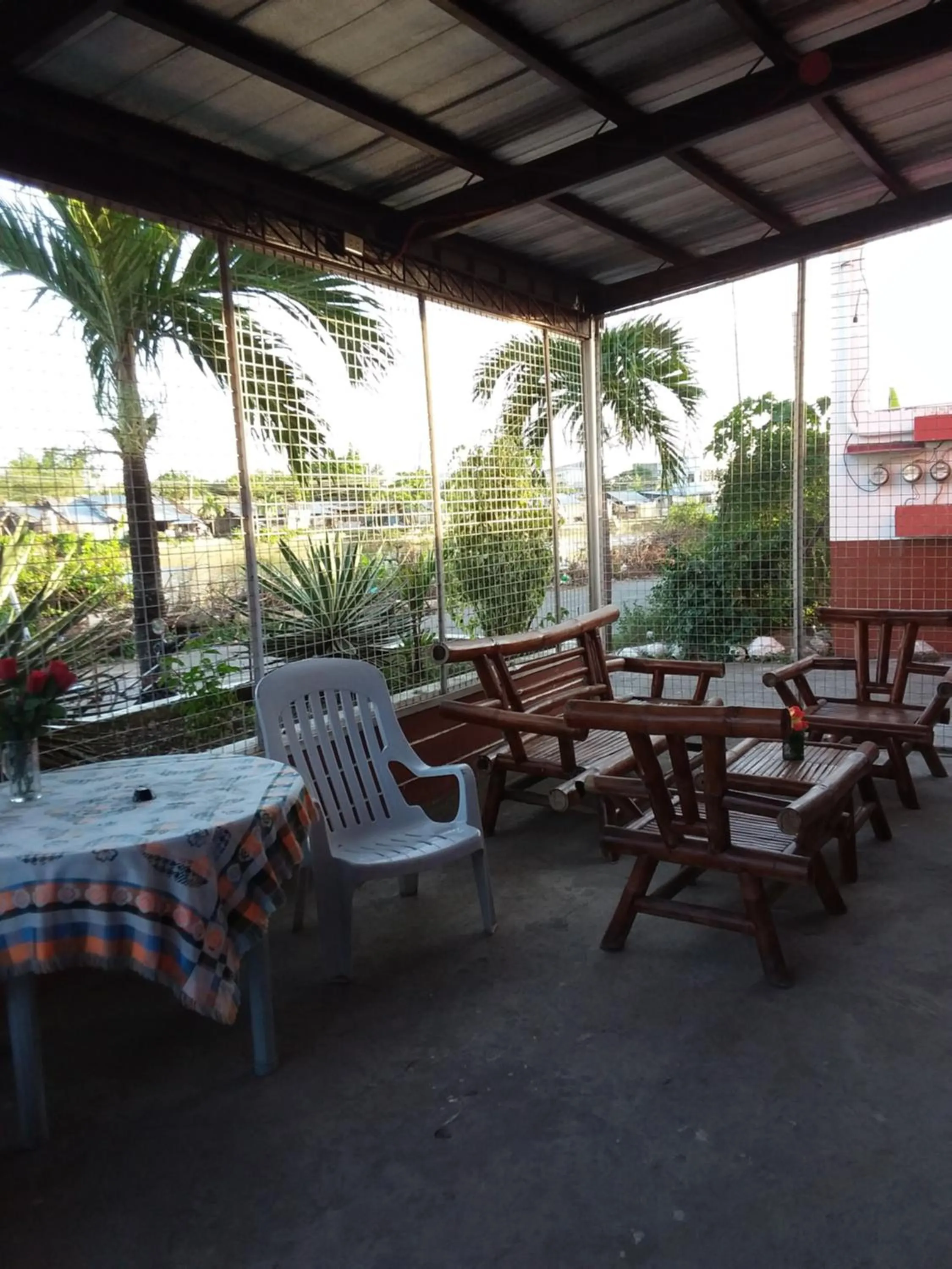 Balcony/Terrace in Pete's inn