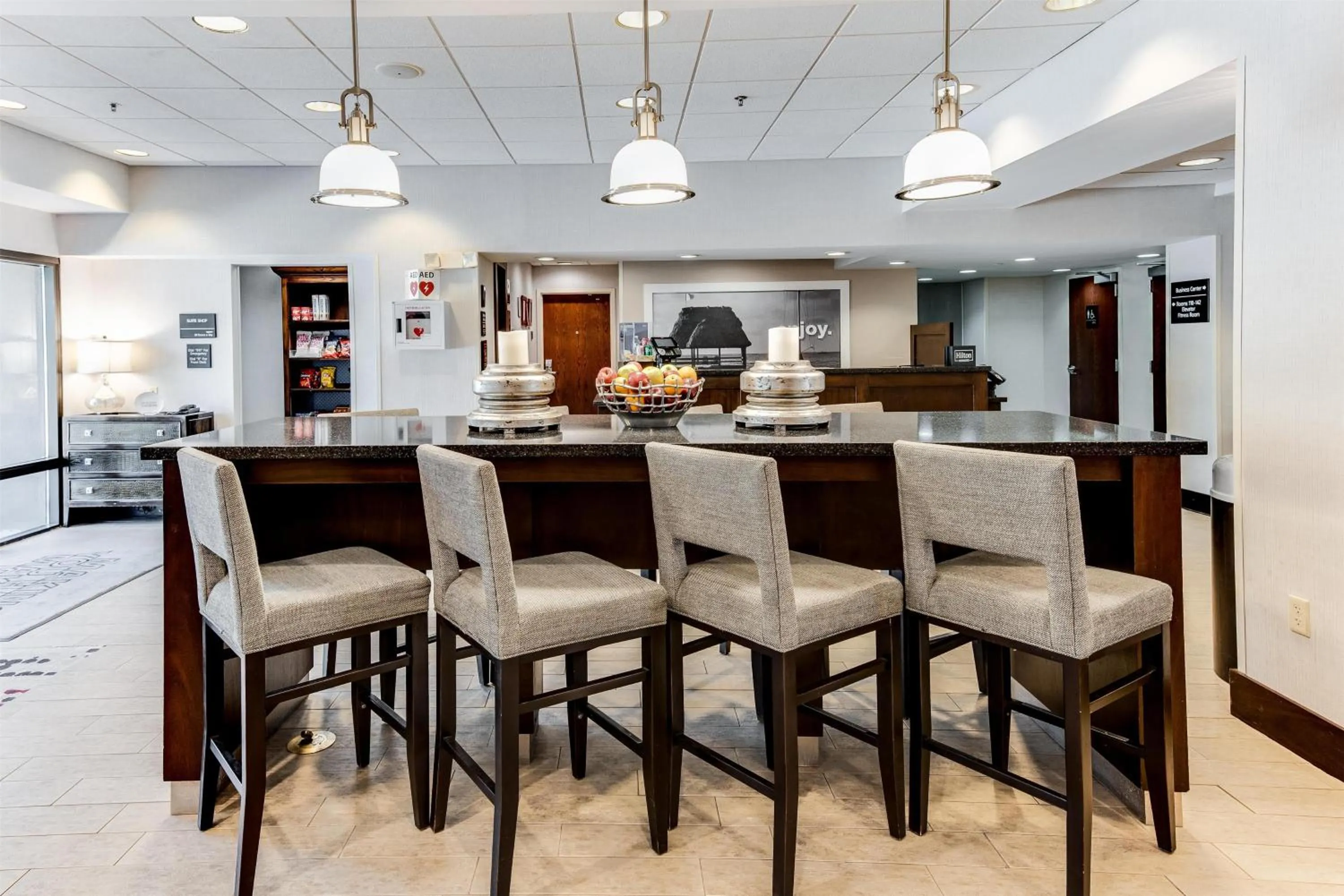 Lobby or reception in Hampton Inn Tuscaloosa-University