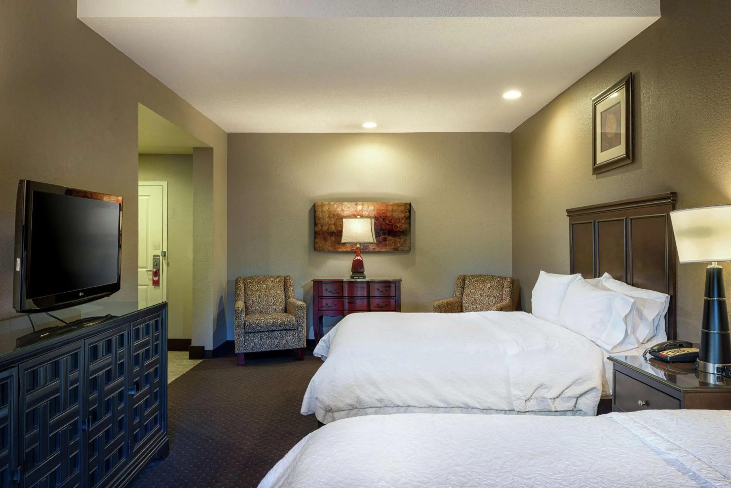 Bed in Hampton Inn Tuscaloosa-University