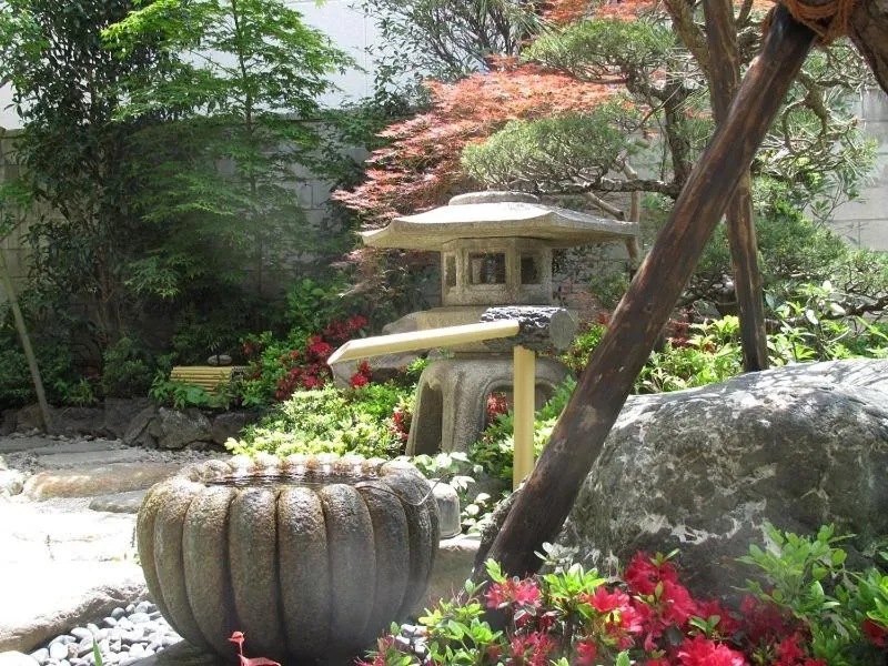 Garden in Ryokan Fuji