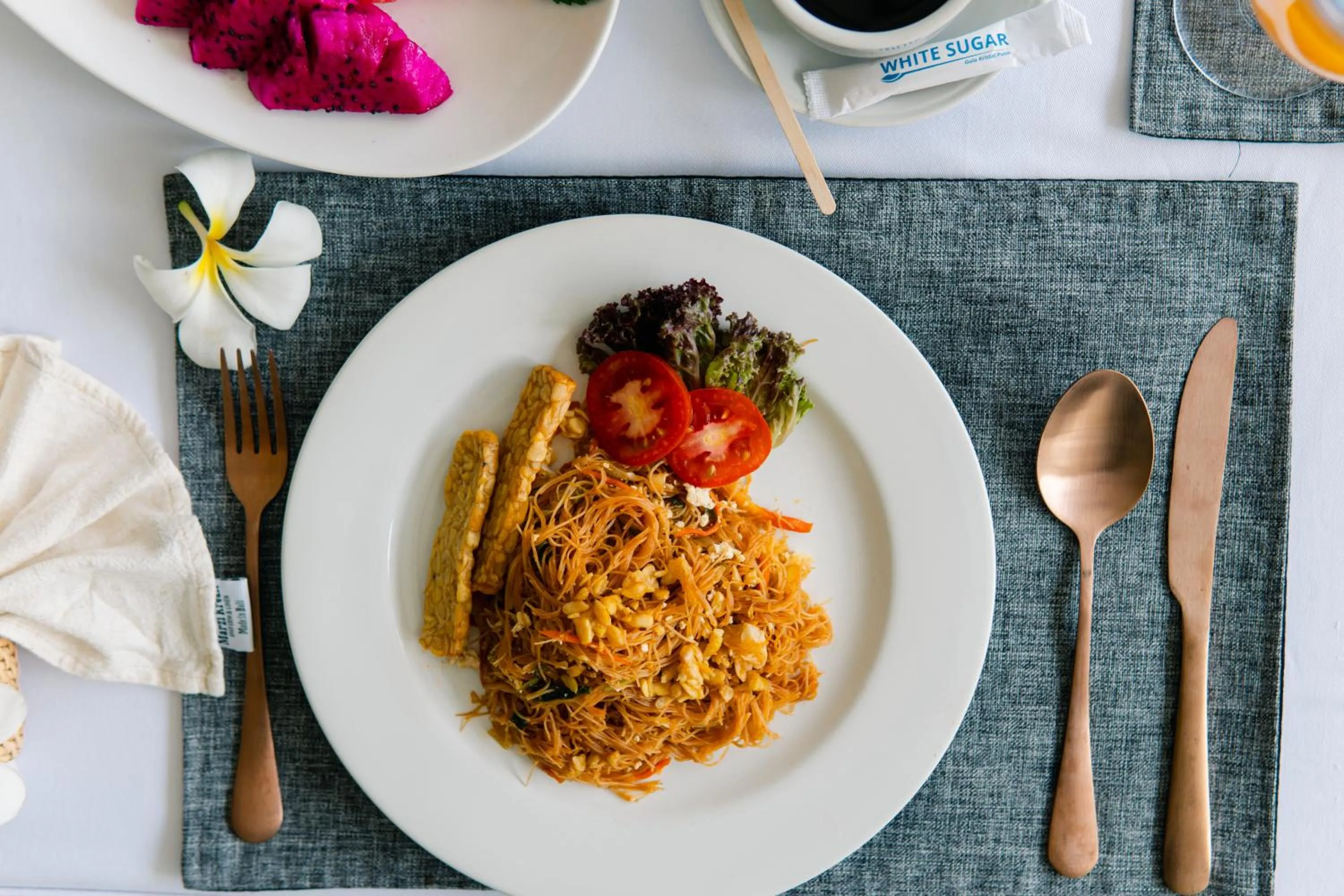 Breakfast in Eden The Residence at The Sea Seminyak