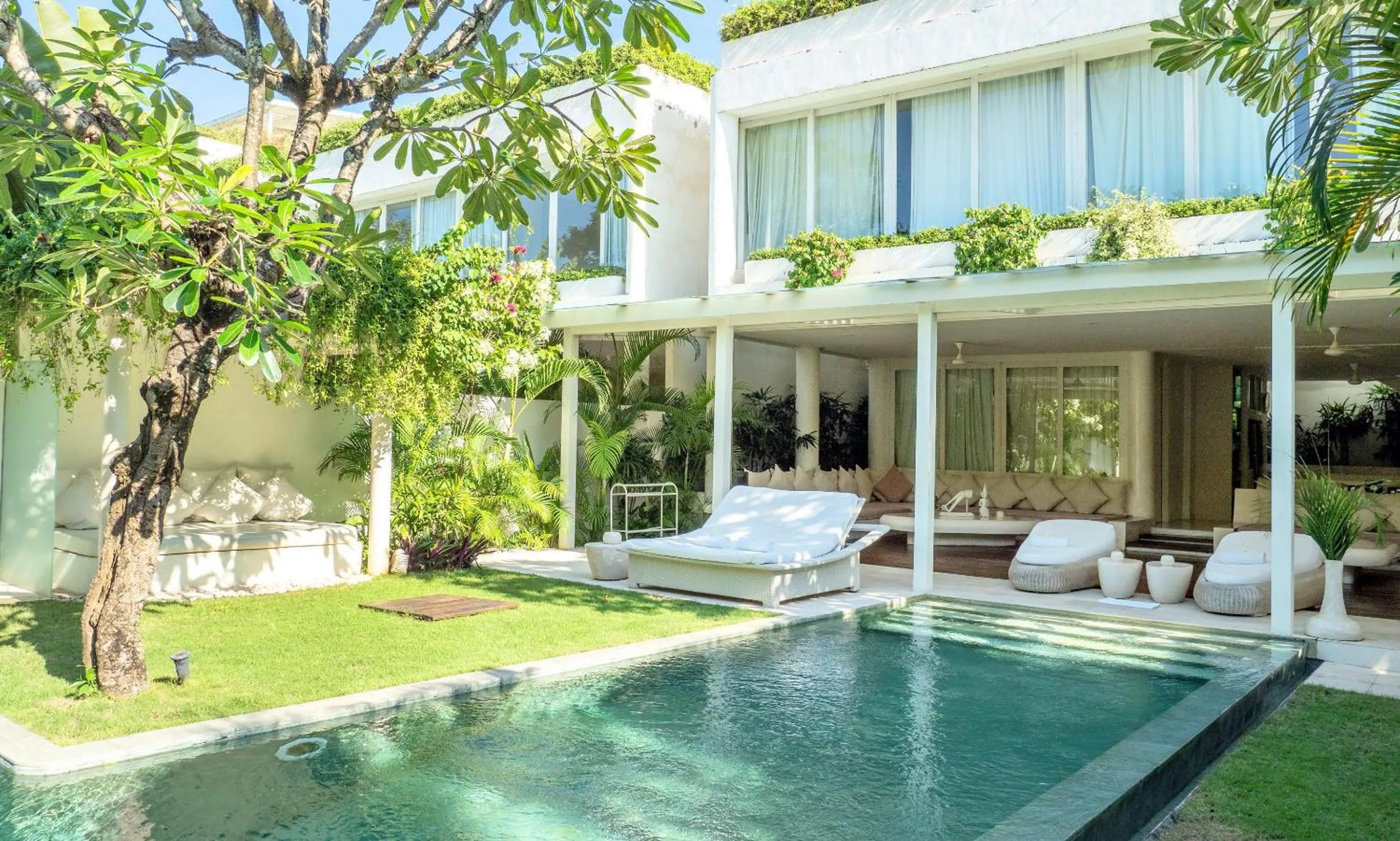 Swimming pool in Eden The Residence at The Sea Seminyak