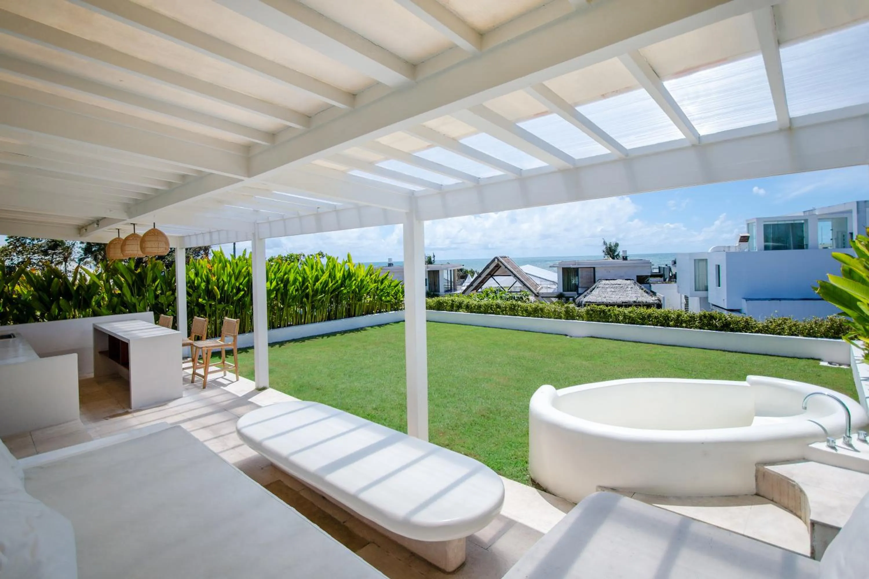 Patio in Eden The Residence at The Sea Seminyak