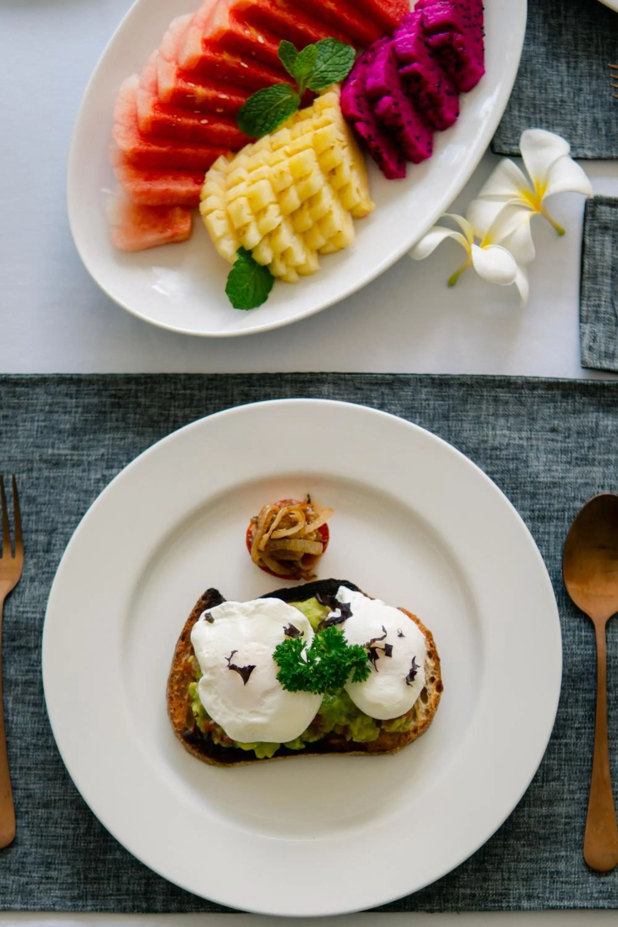 Breakfast in Eden The Residence at The Sea Seminyak