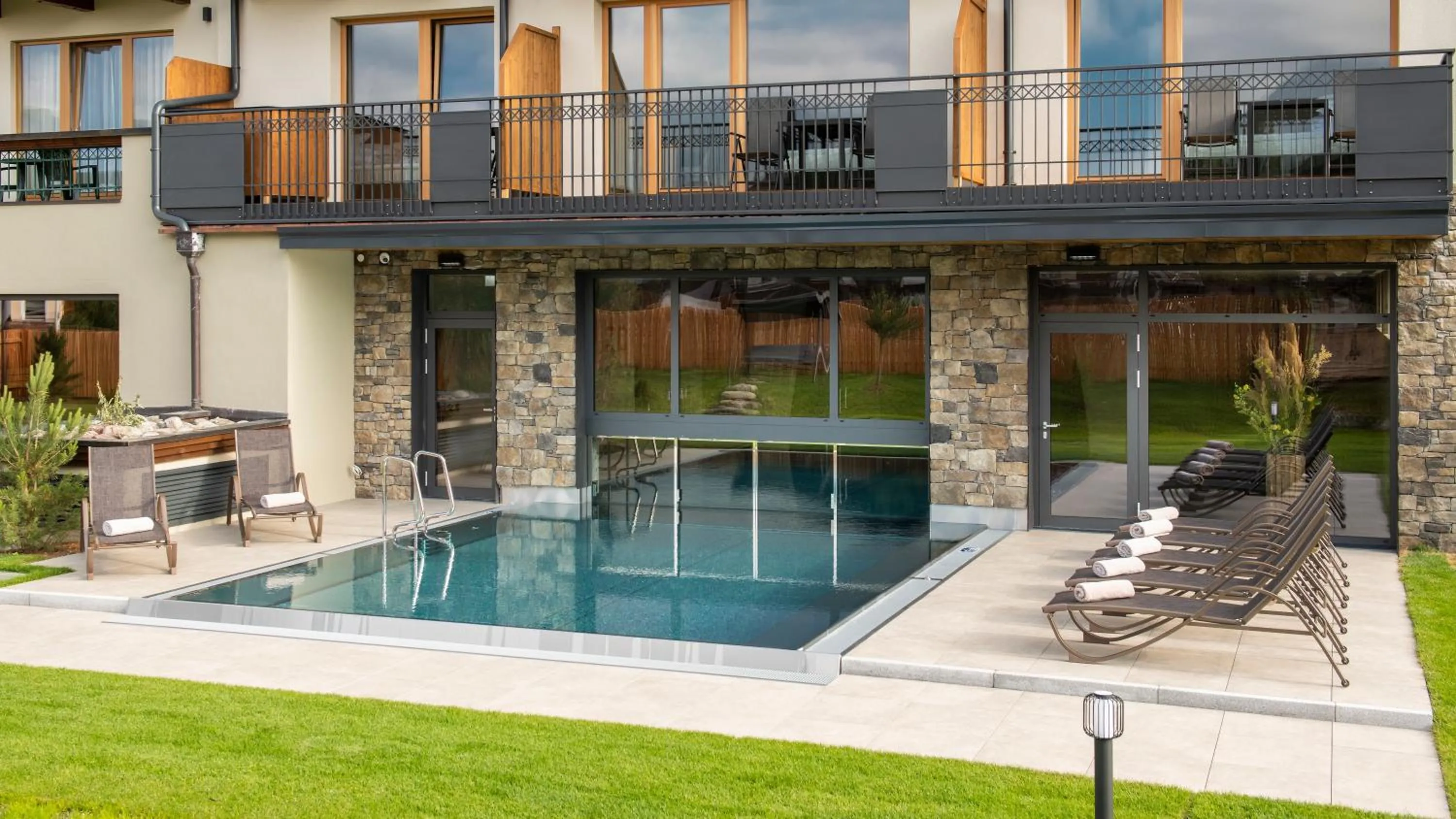 Garden in Hotel Königsleiten Vital Alpin