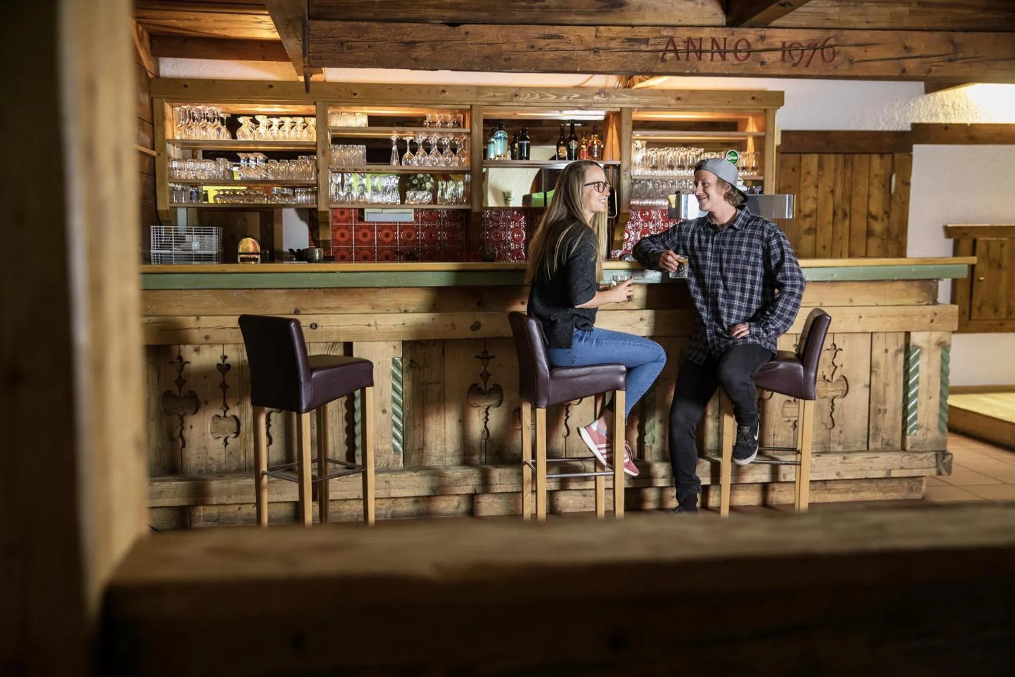 Lounge or bar in Hotel Königsleiten Vital Alpin