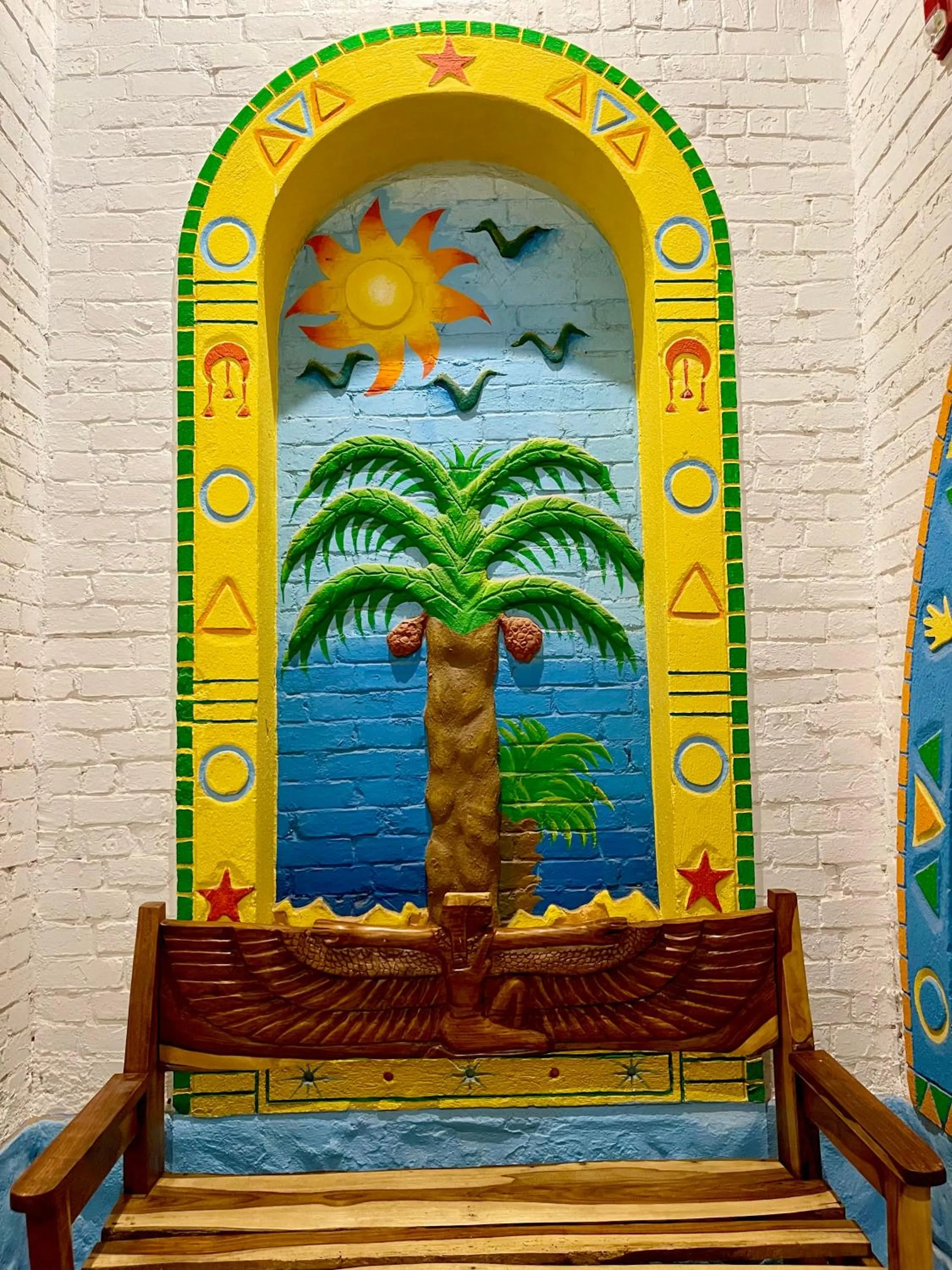 Decorative detail in Kato Dool Wellness Resort