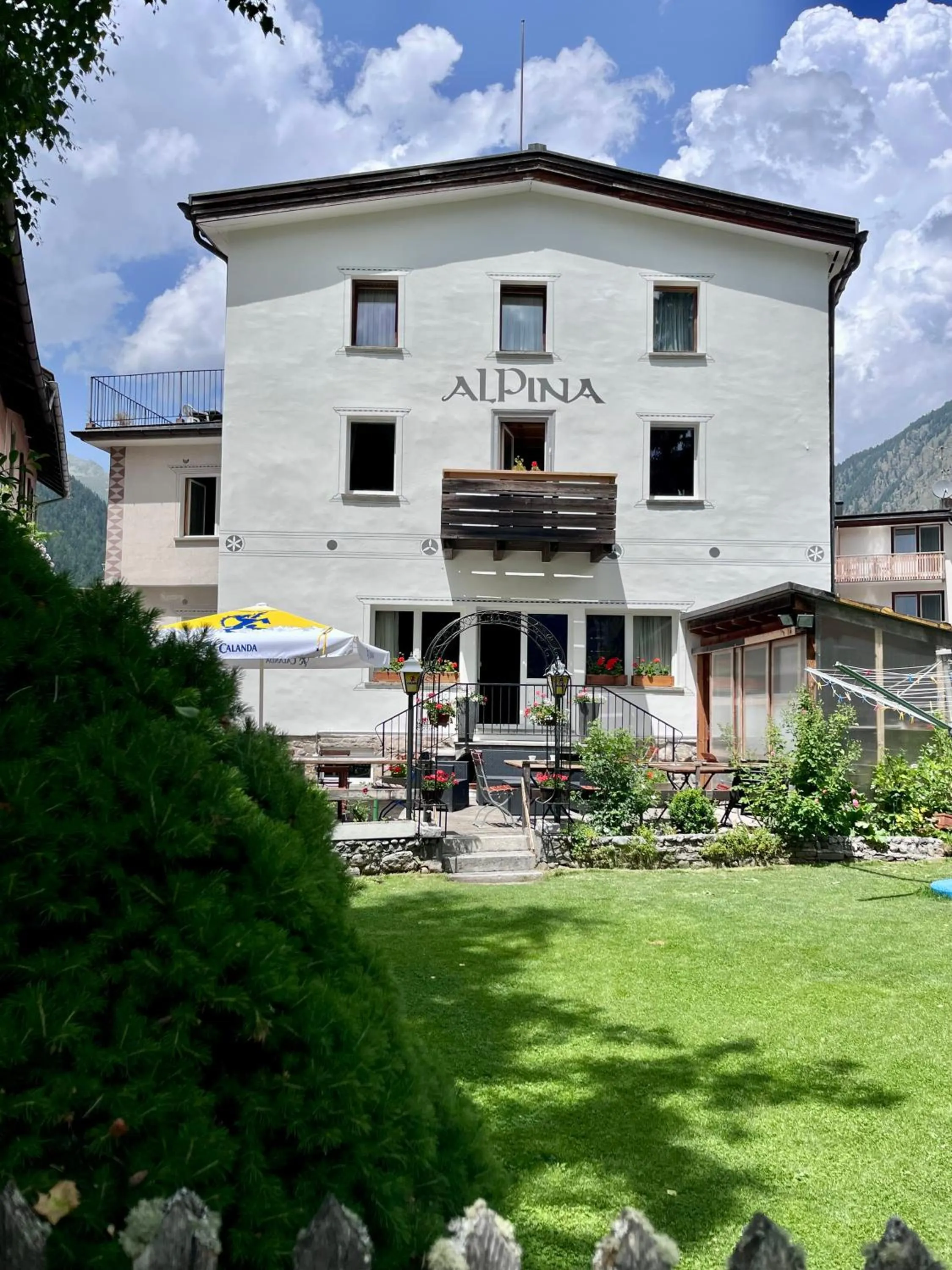 Property building in Hotel Alpina