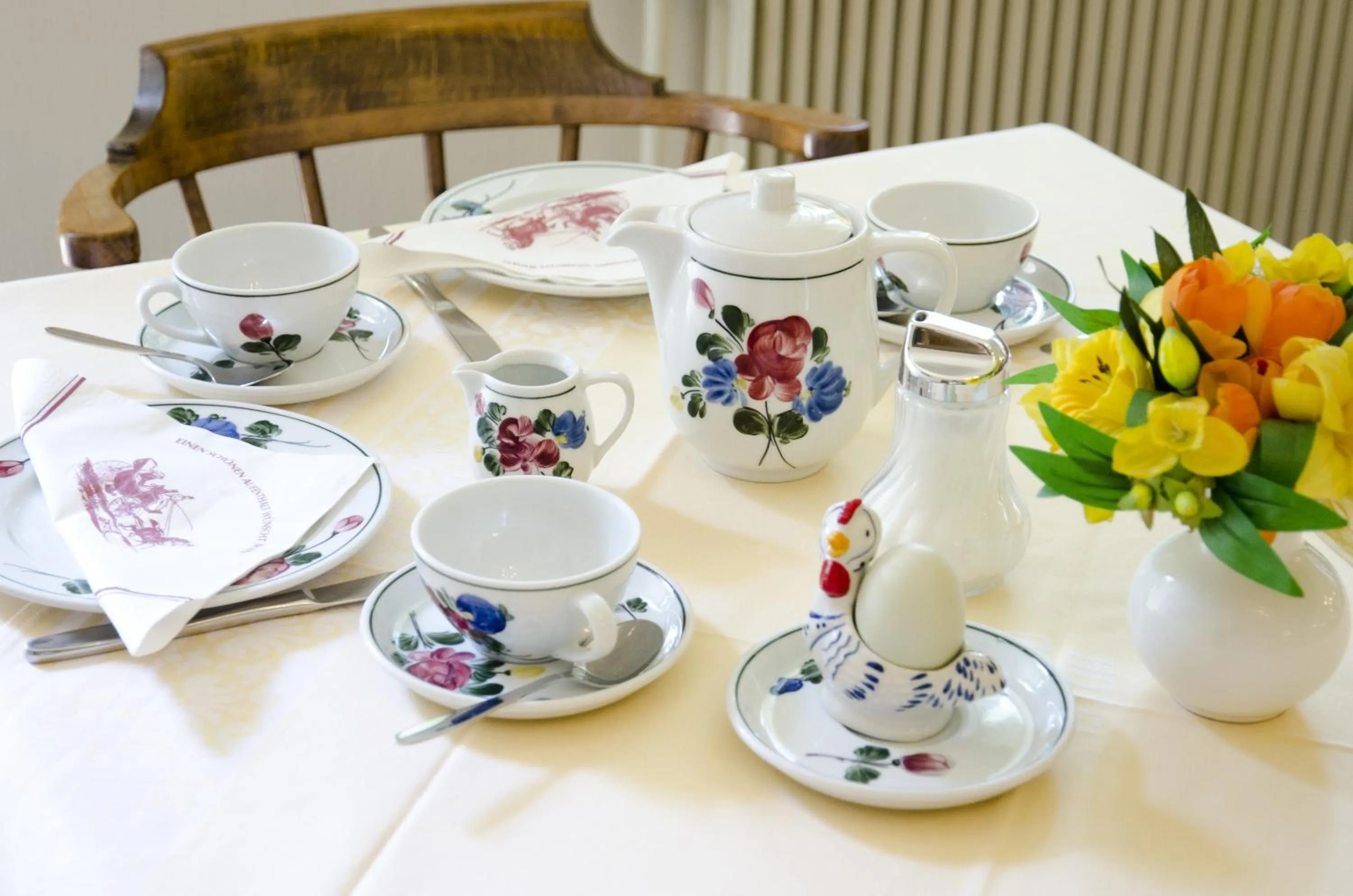 Continental breakfast in Hotel Rosner