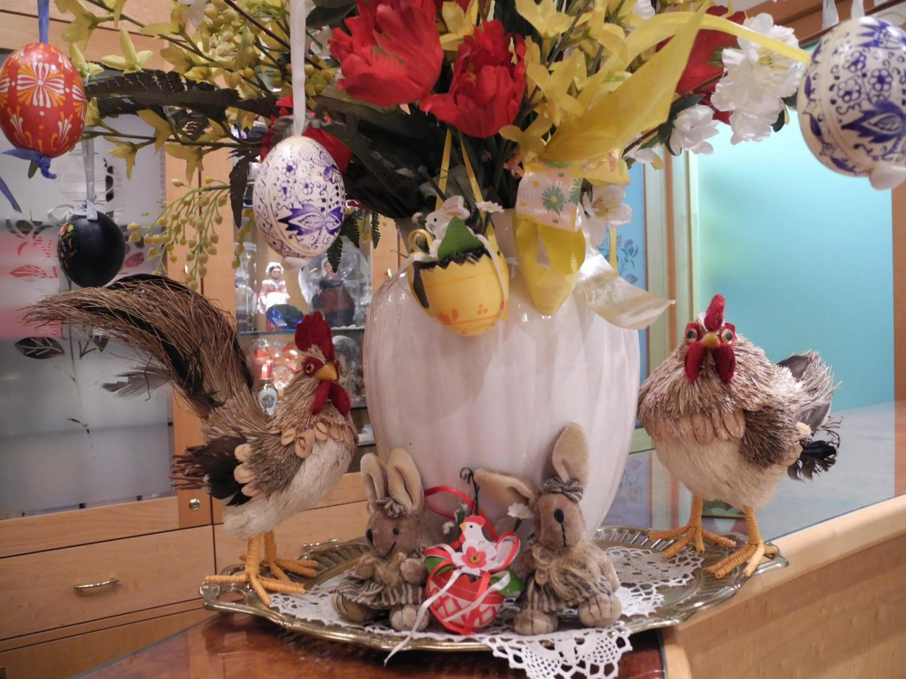 Lobby or reception in Hotel Rosner