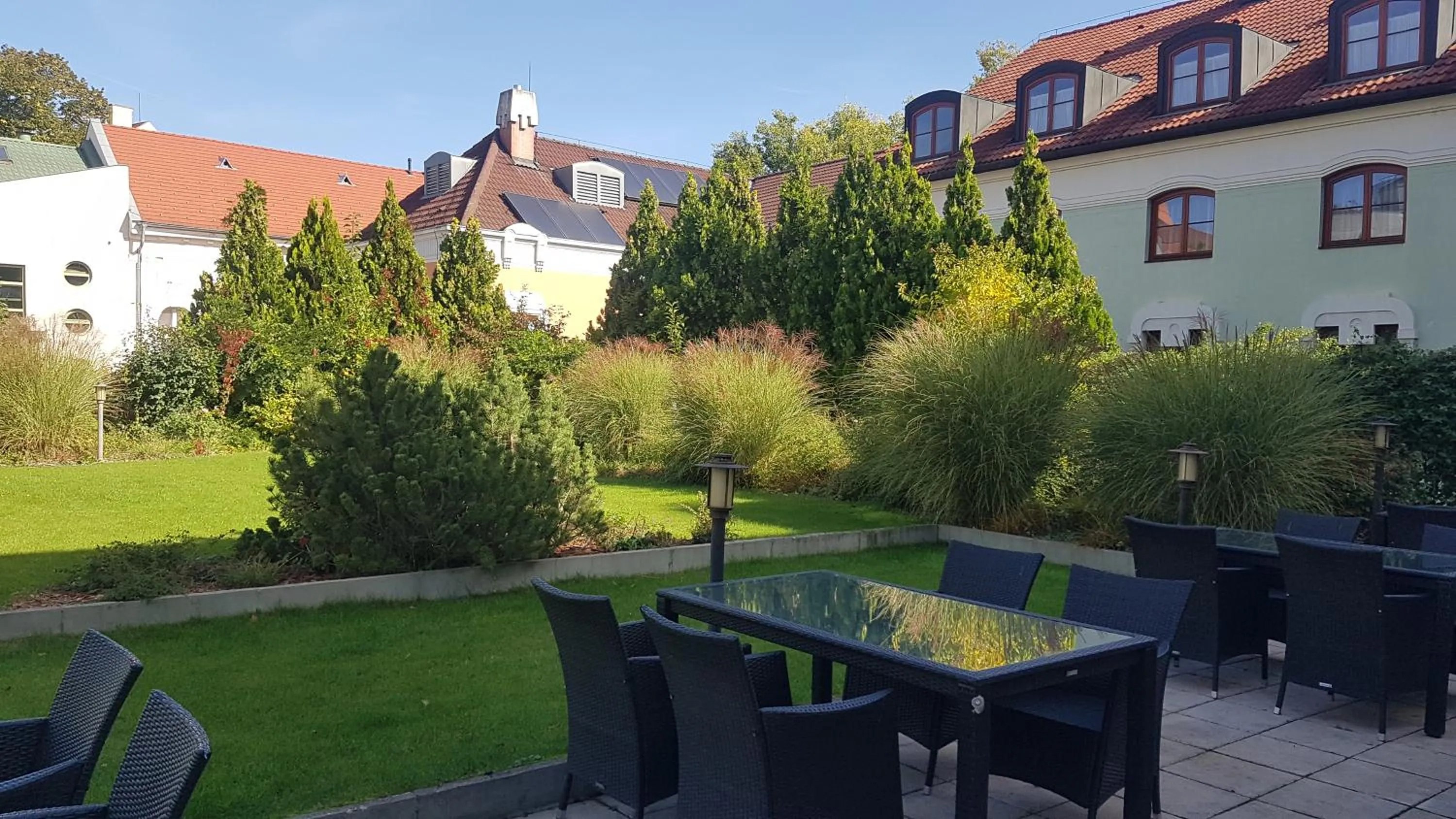Patio in Hotel Három Gúnár