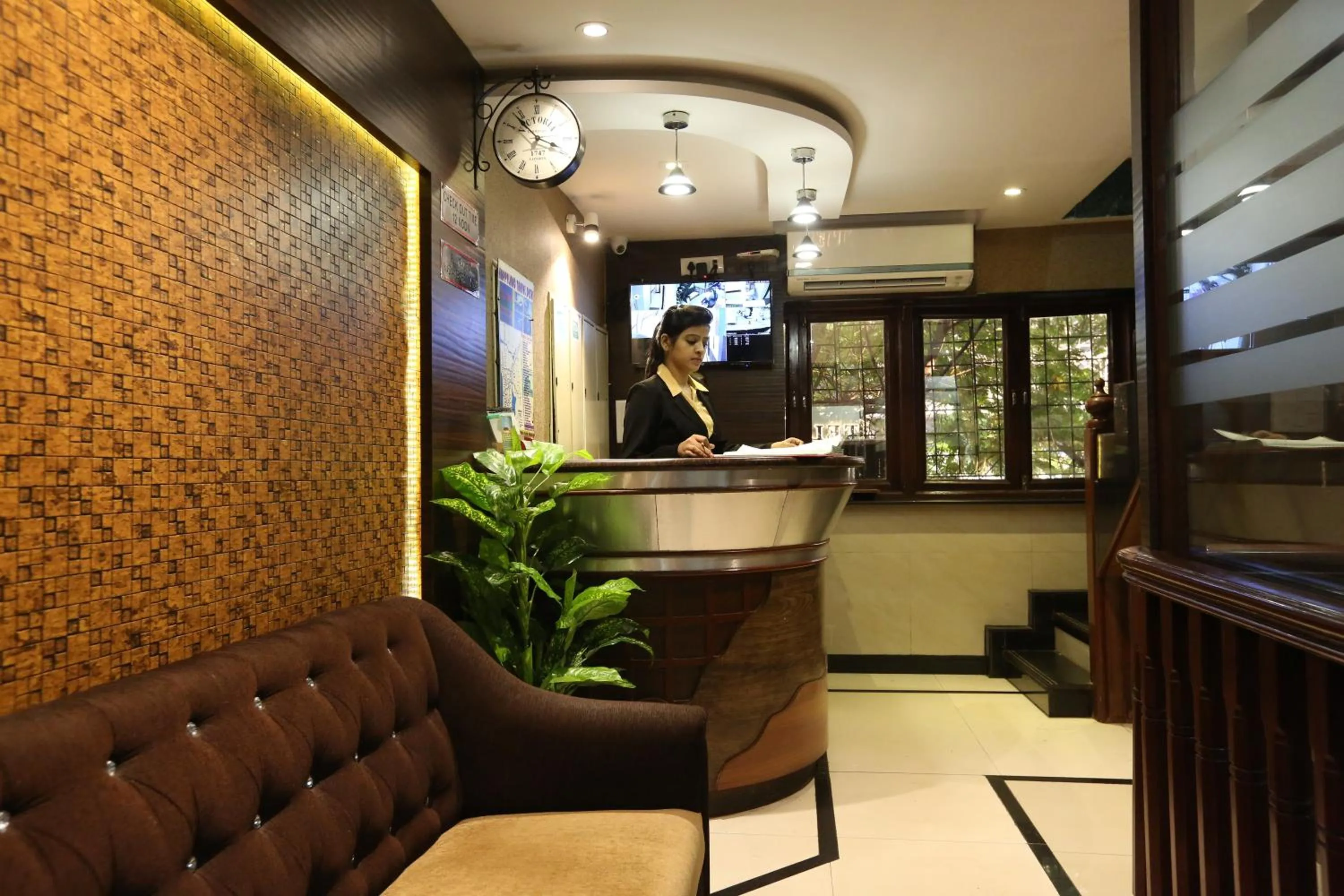 Lobby or reception in Hotel Happyland