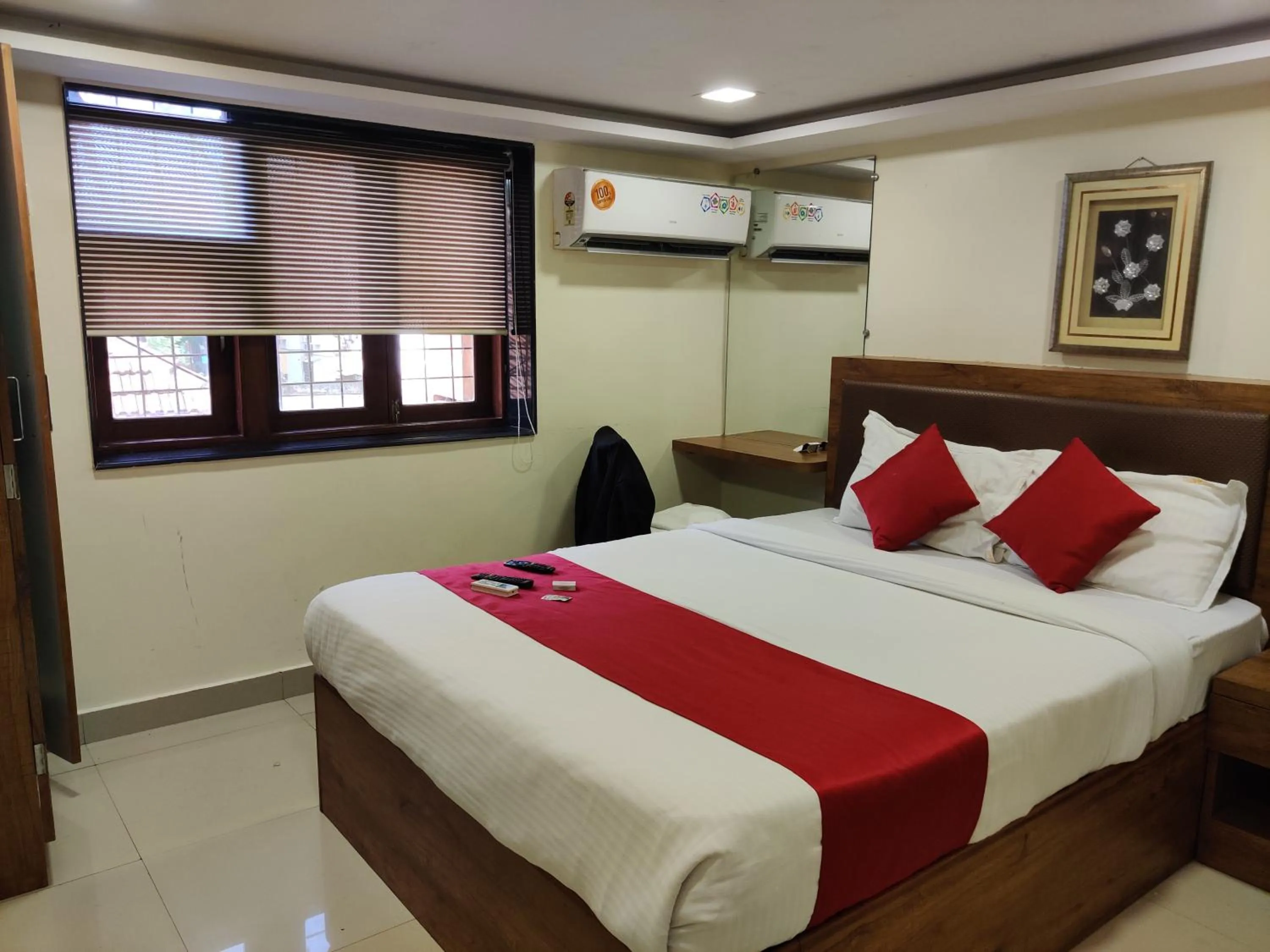 Bed in Hotel Happyland