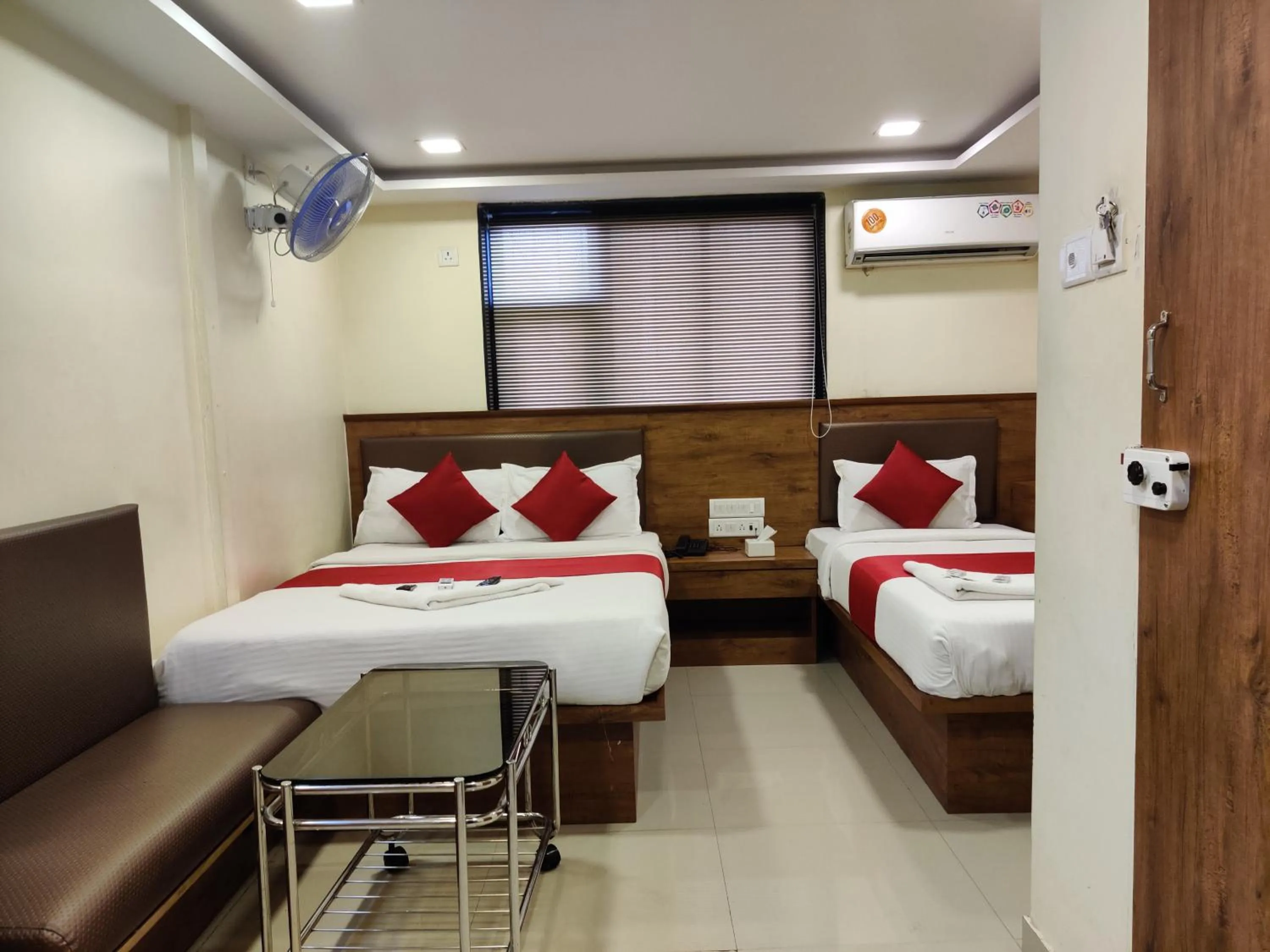 Bed in Hotel Happyland