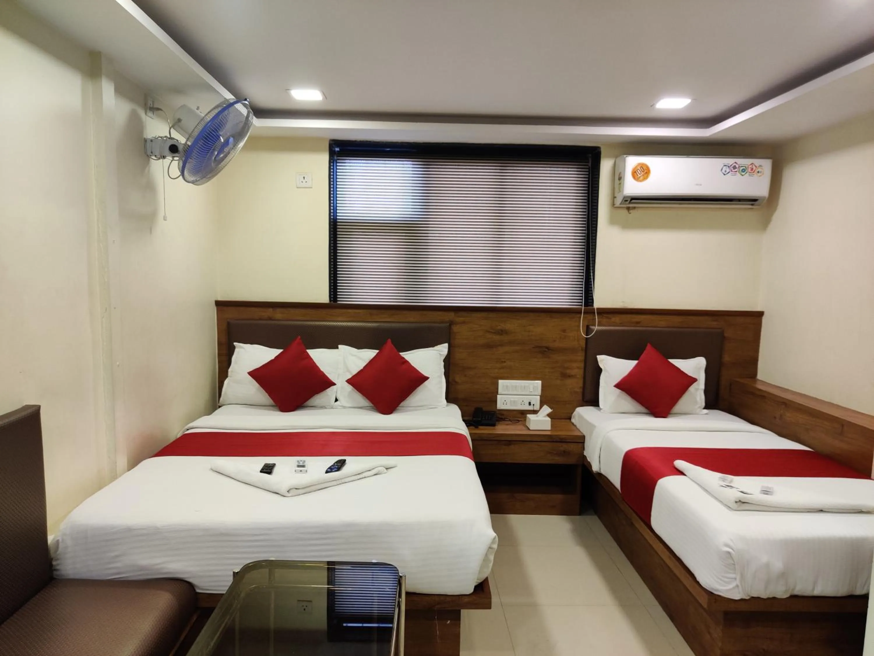 Bed in Hotel Happyland