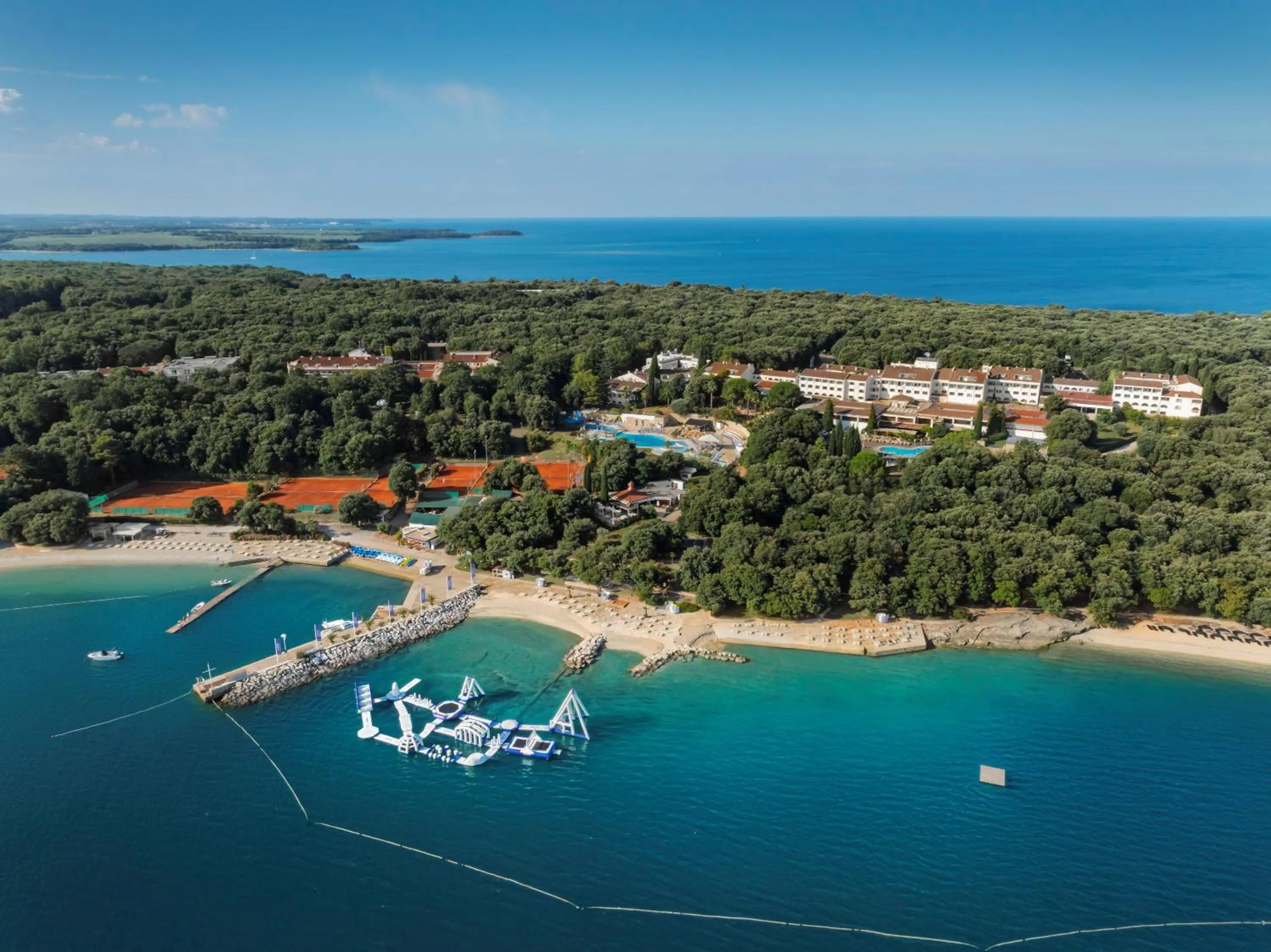 Property building in Valamar Tamaris Resort