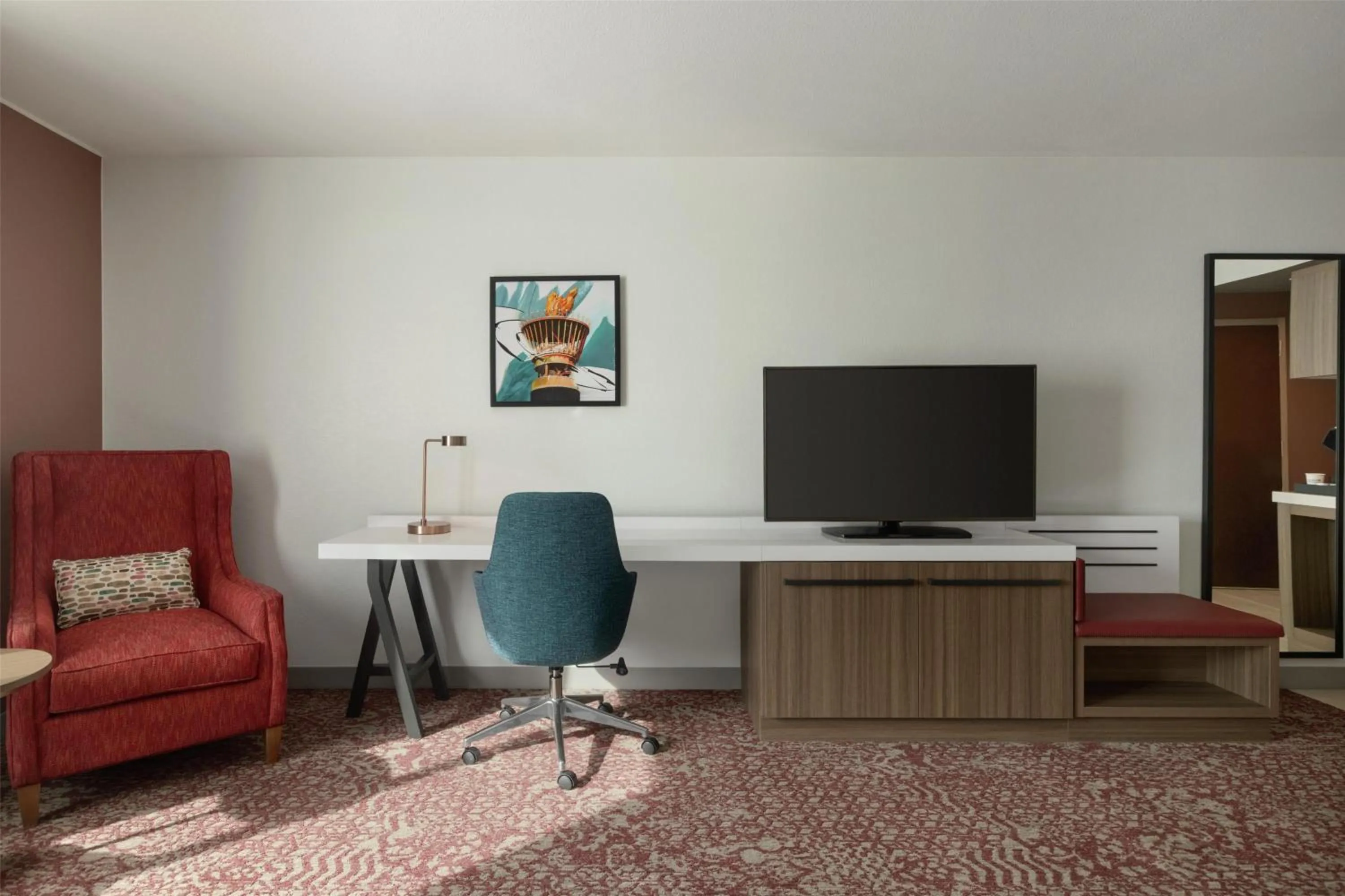 Bedroom in Hilton Garden Inn Atlanta Downtown