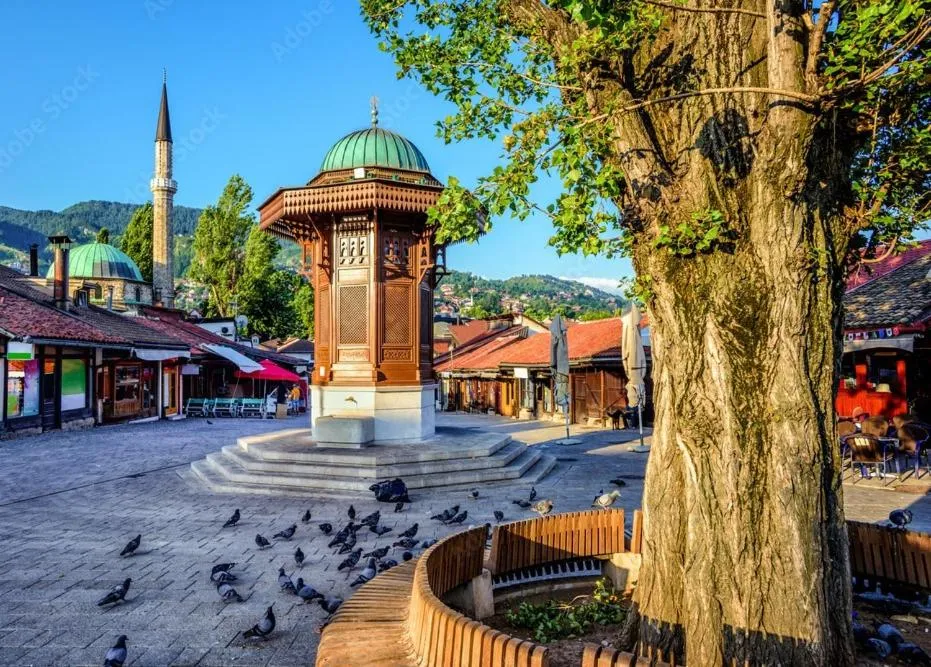 Nearby landmark in Hotel Herc Sarajevo