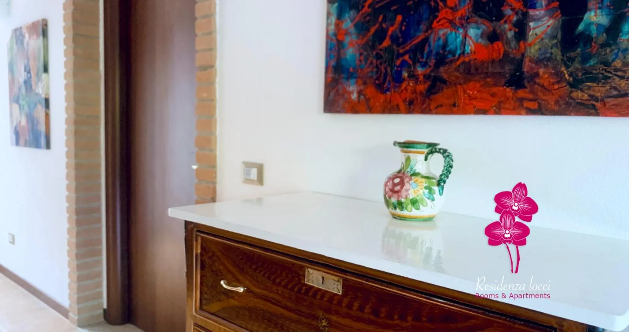 Lobby or reception in Residenza Locci - Rooms & Apartments