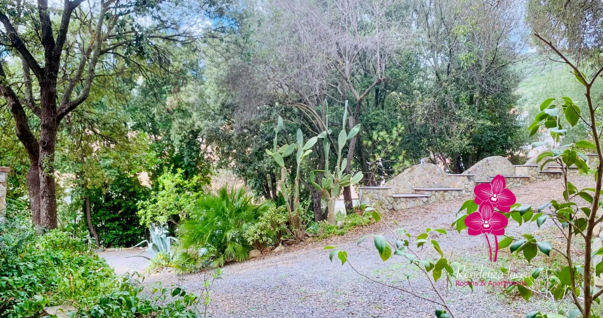 Garden in Residenza Locci - Rooms & Apartments