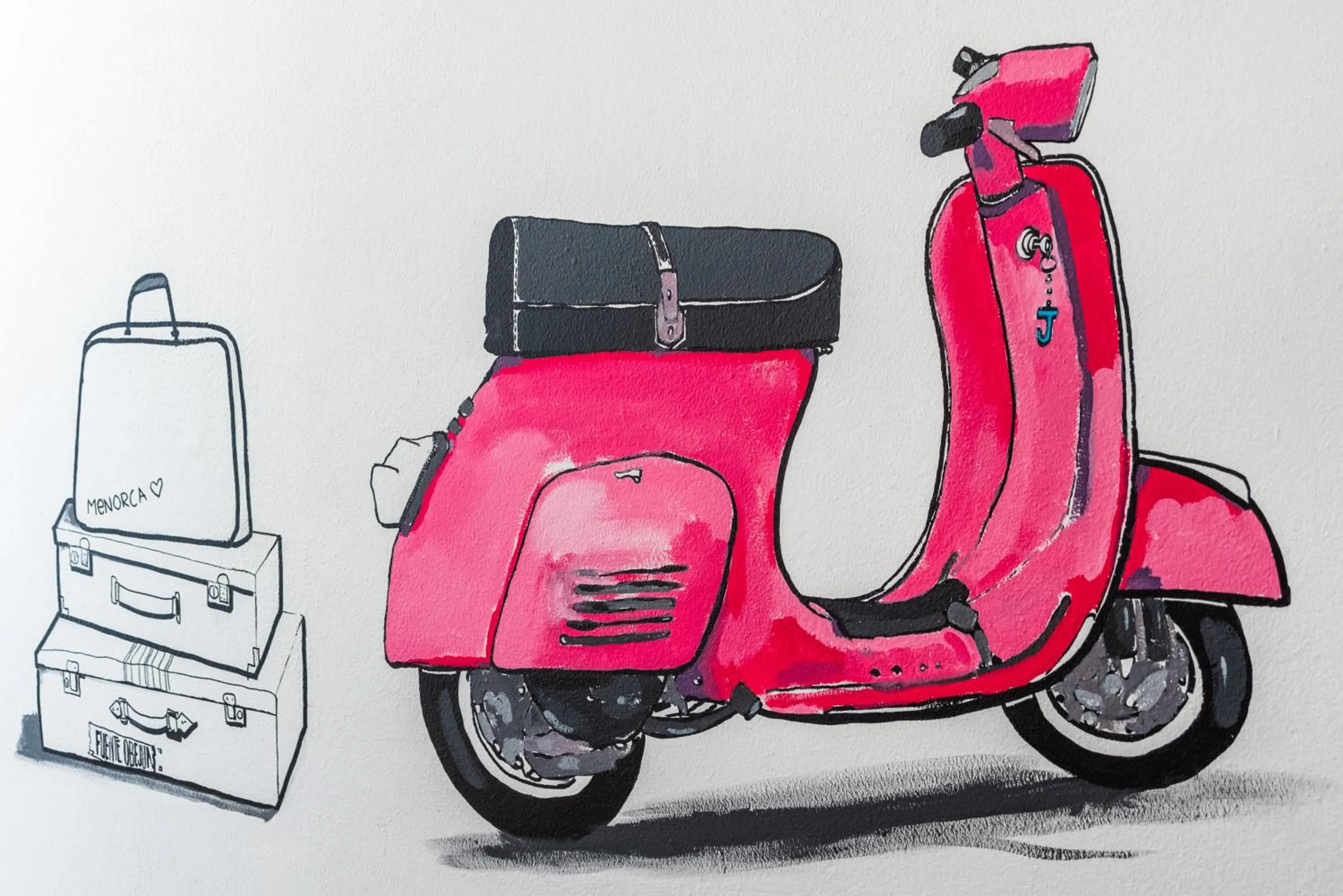 Decorative detail in Hostal Jume - Urban Rooms