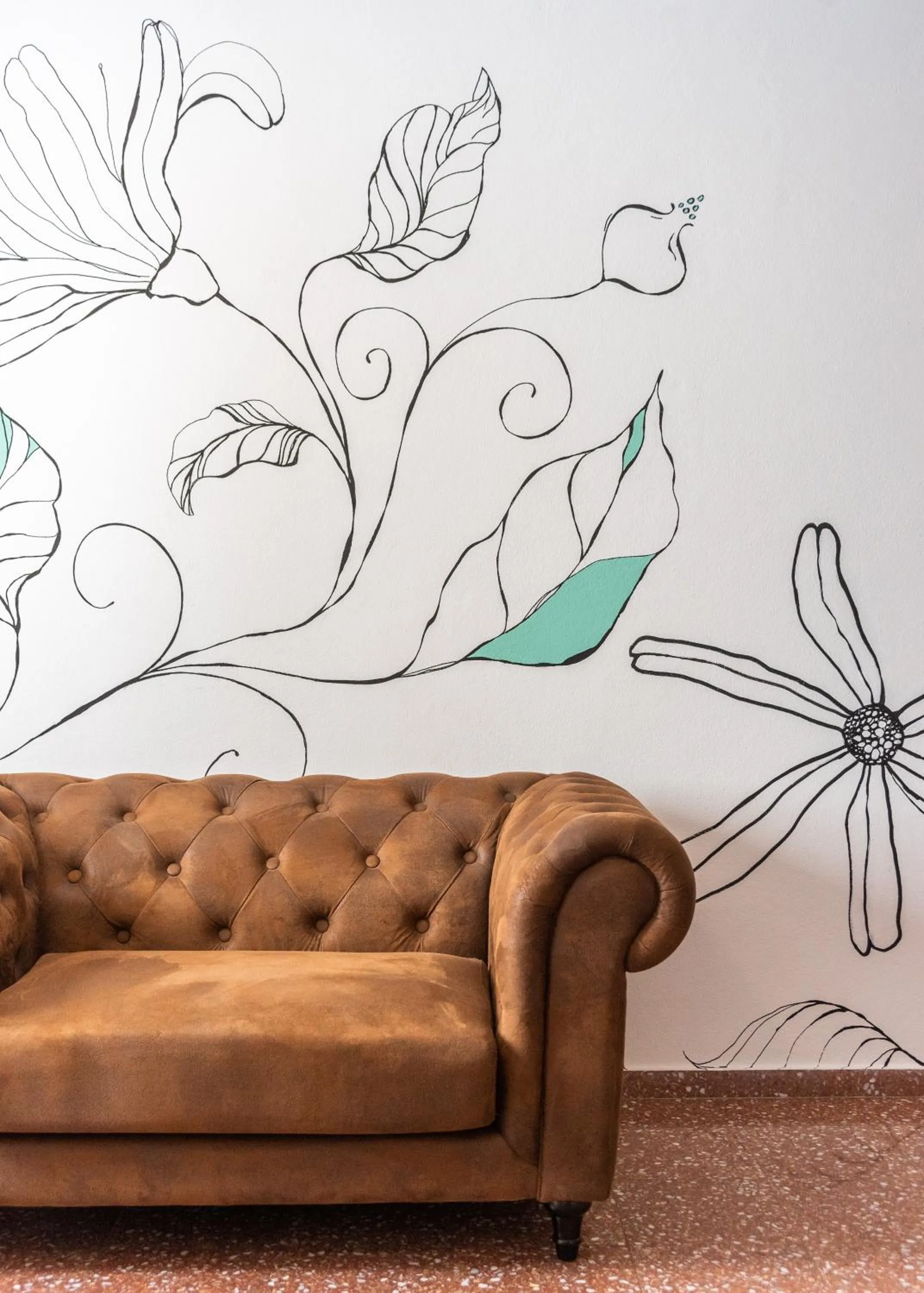 Decorative detail in Hostal Jume - Urban Rooms