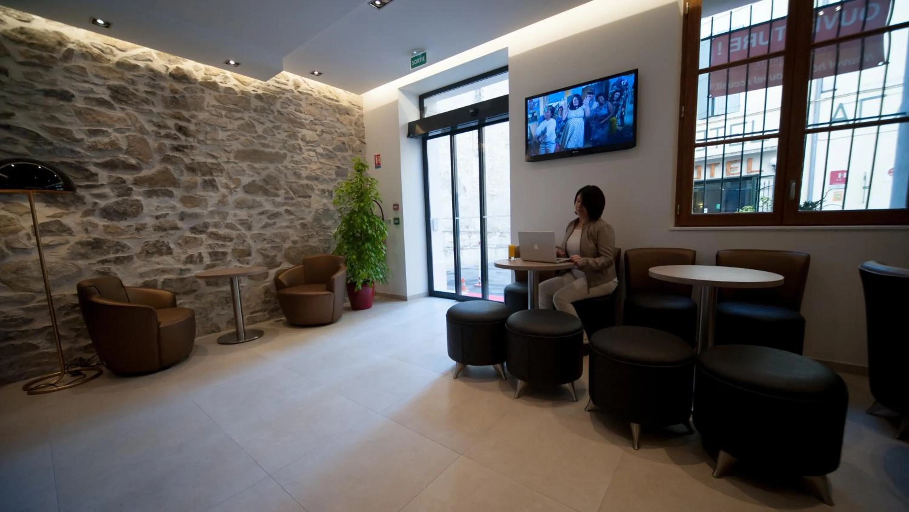 Lobby or reception in Central Hotel