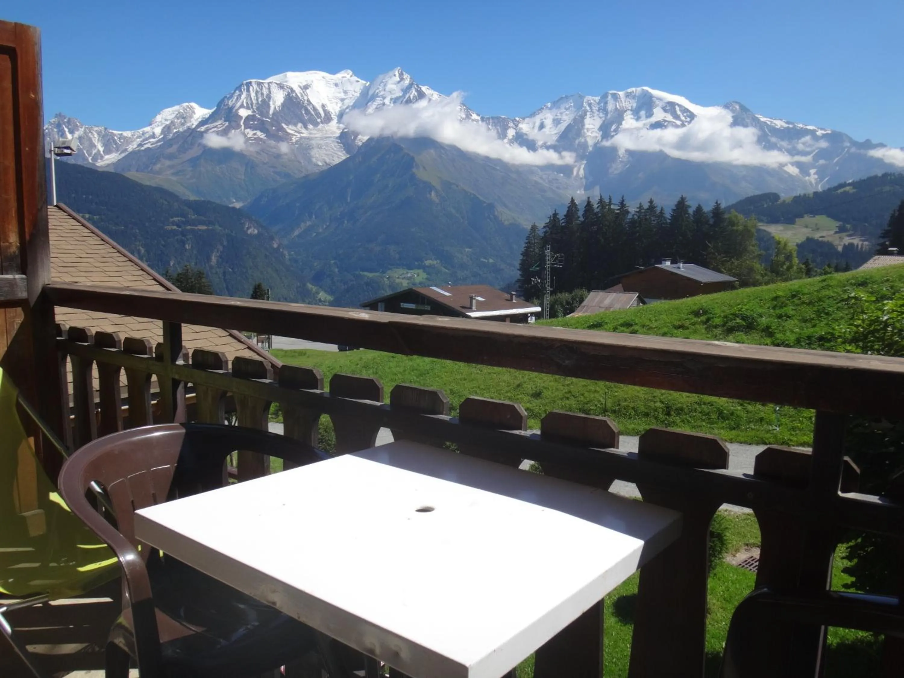 Patio in Chalet Gabriel