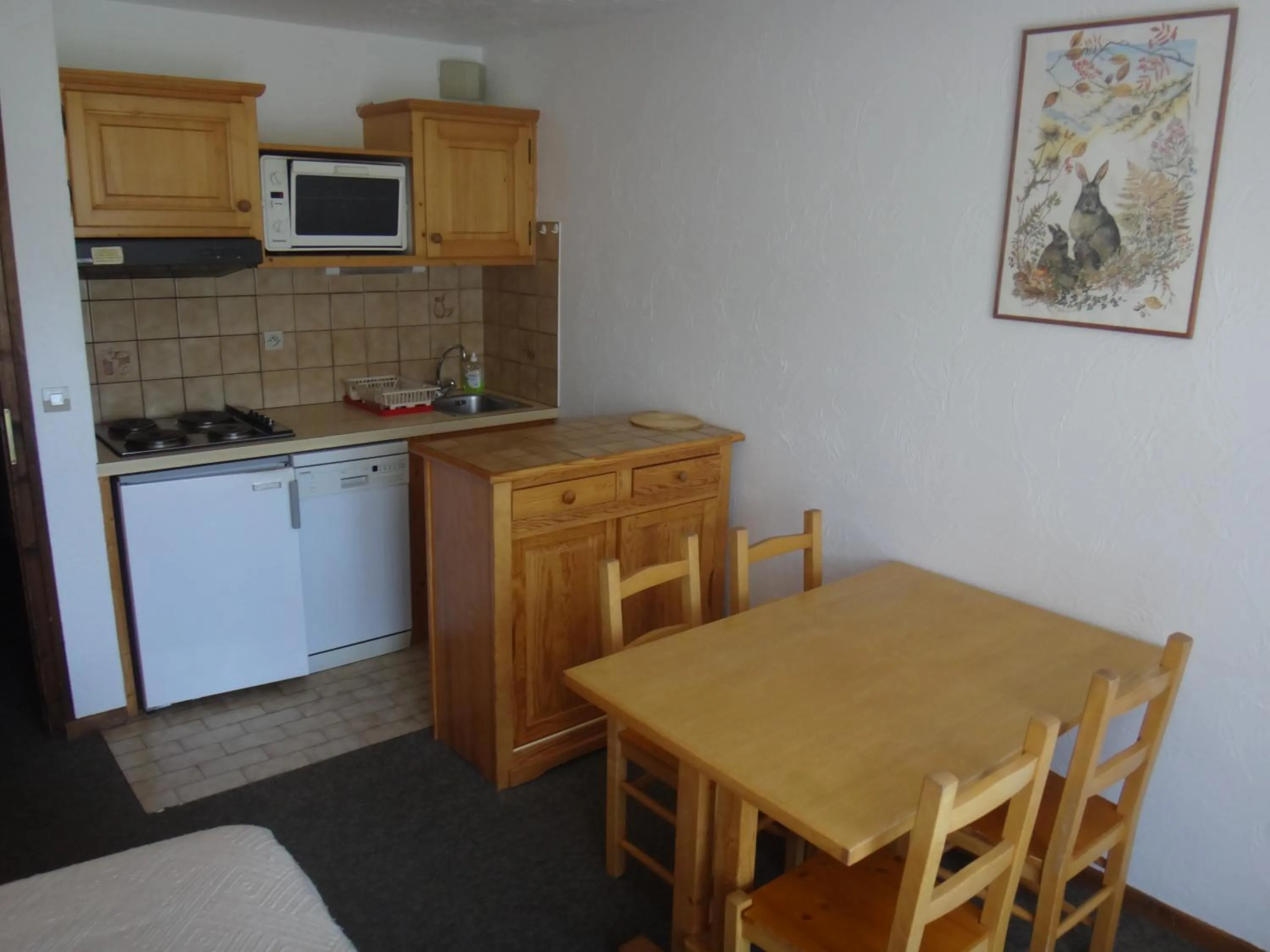 Kitchen or kitchenette in Chalet Gabriel