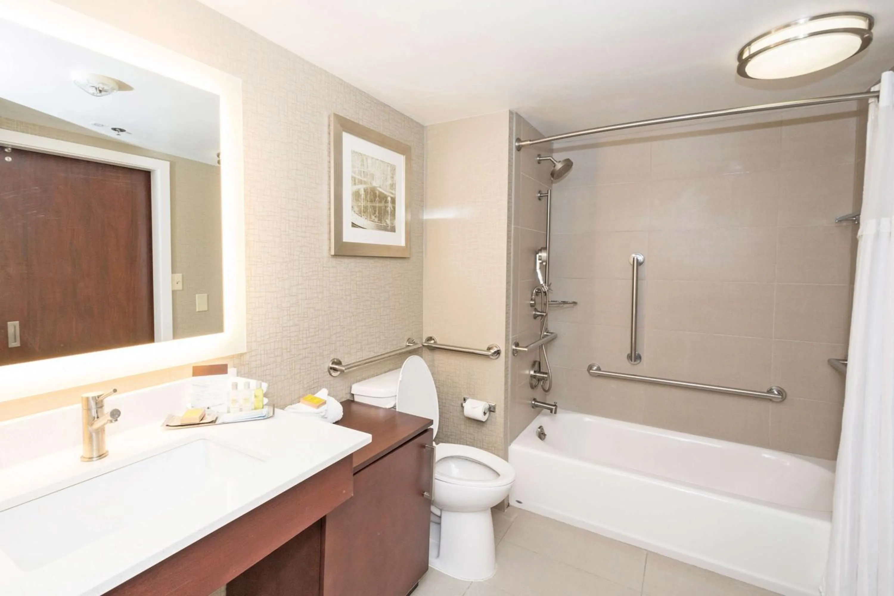 Bathroom in Doubletree Suites by Hilton at The Battery Atlanta