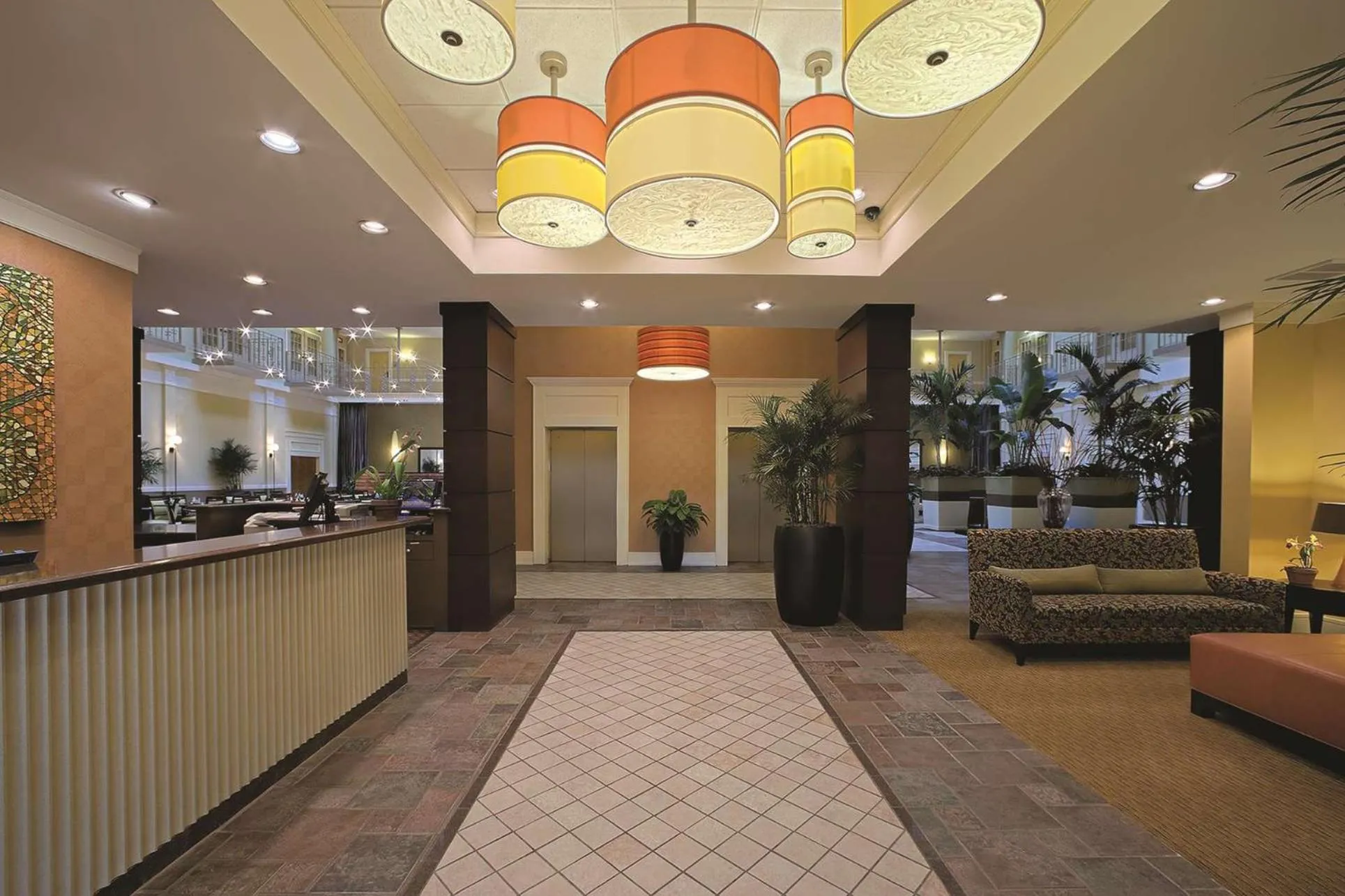 Lobby or reception in Doubletree Suites by Hilton at The Battery Atlanta