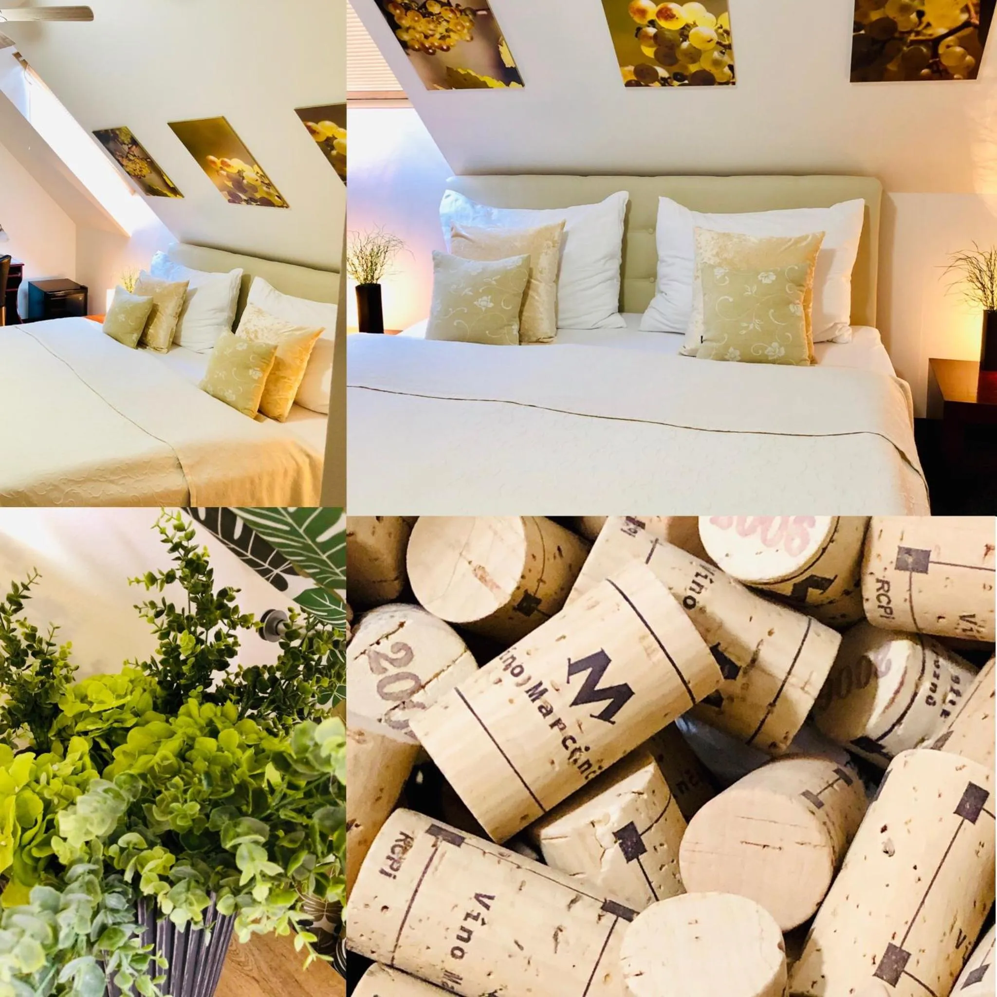 Bedroom, Bed in Hotel Marcincak***