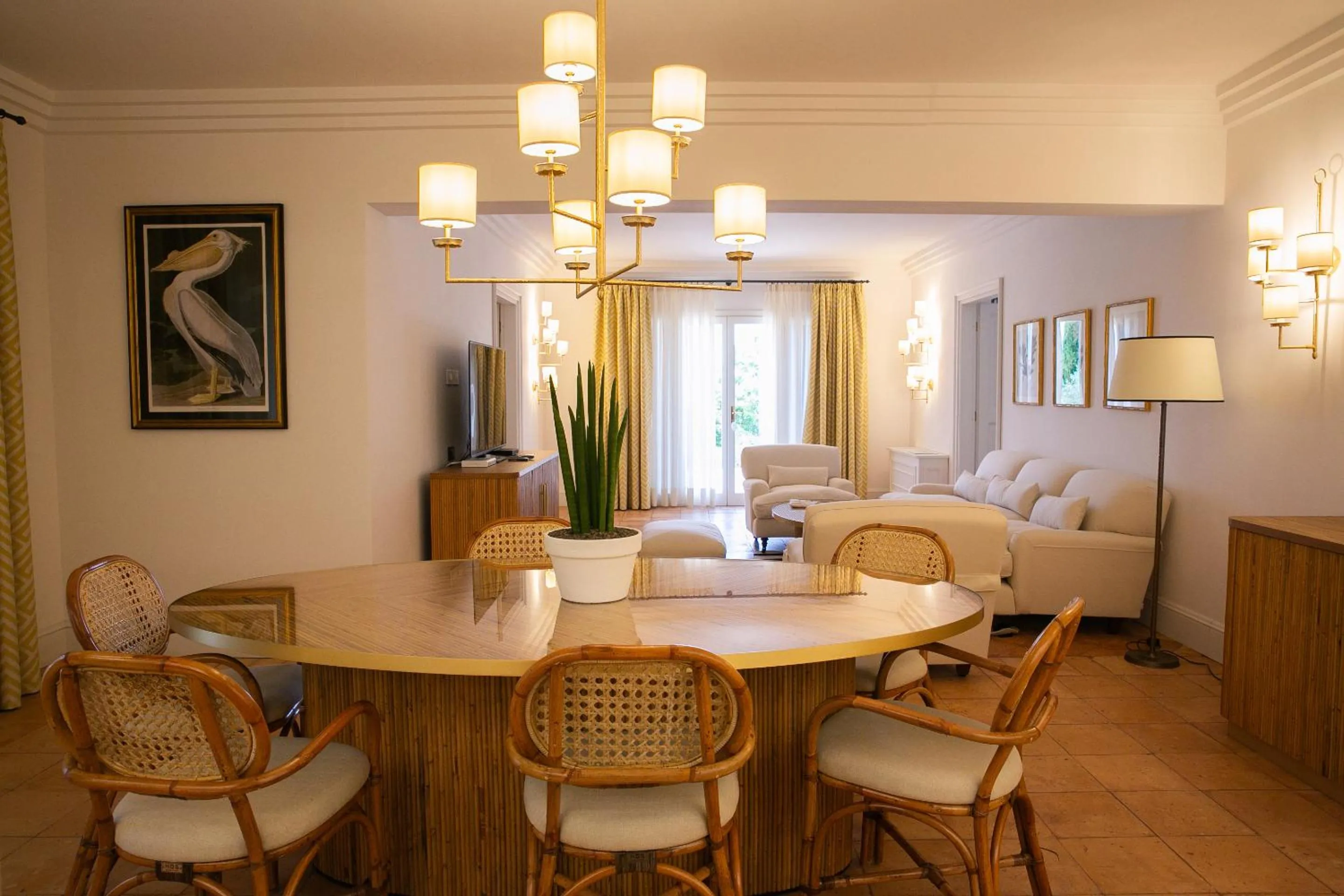 Living room in Il Pellicano