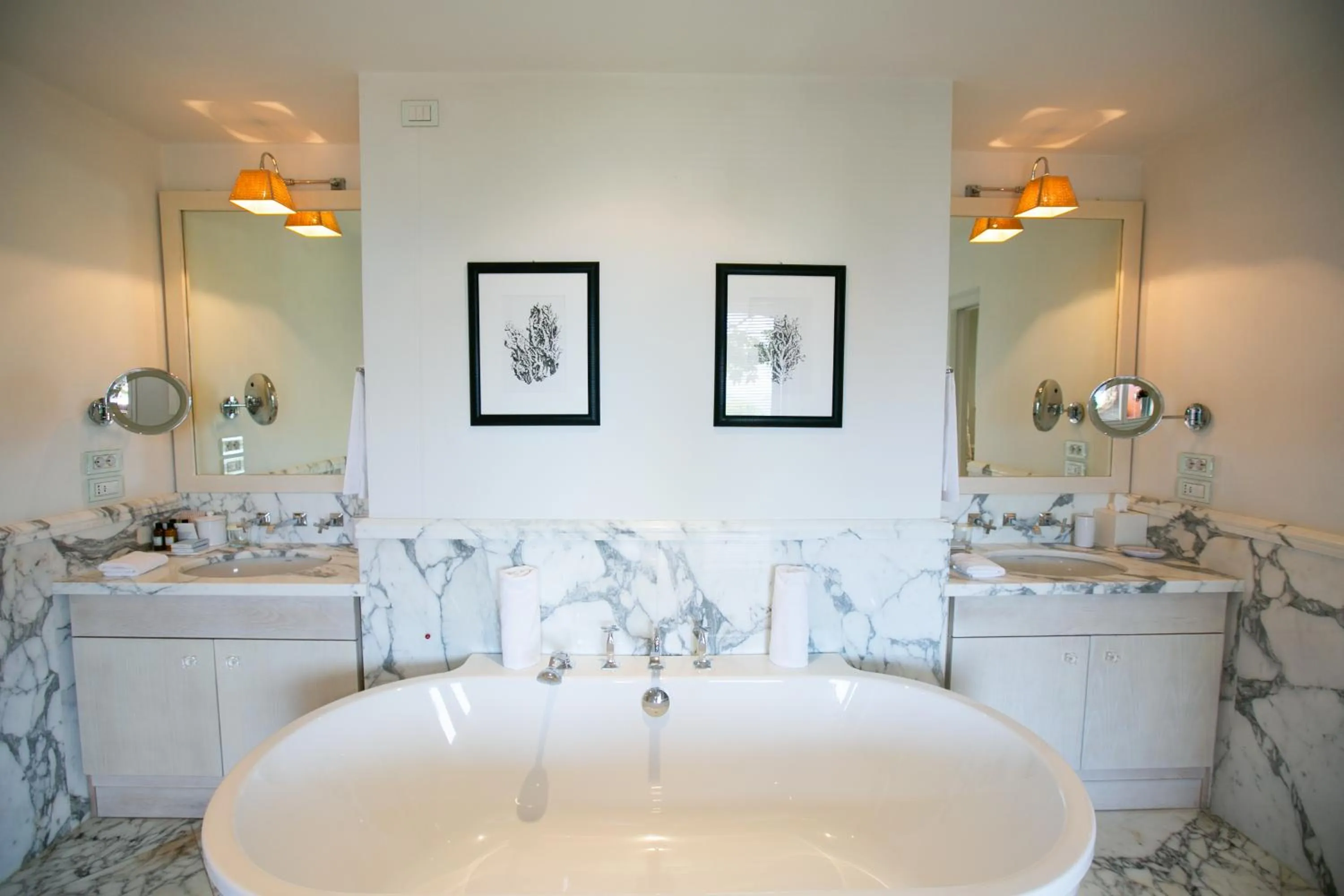 Bathroom in Il Pellicano