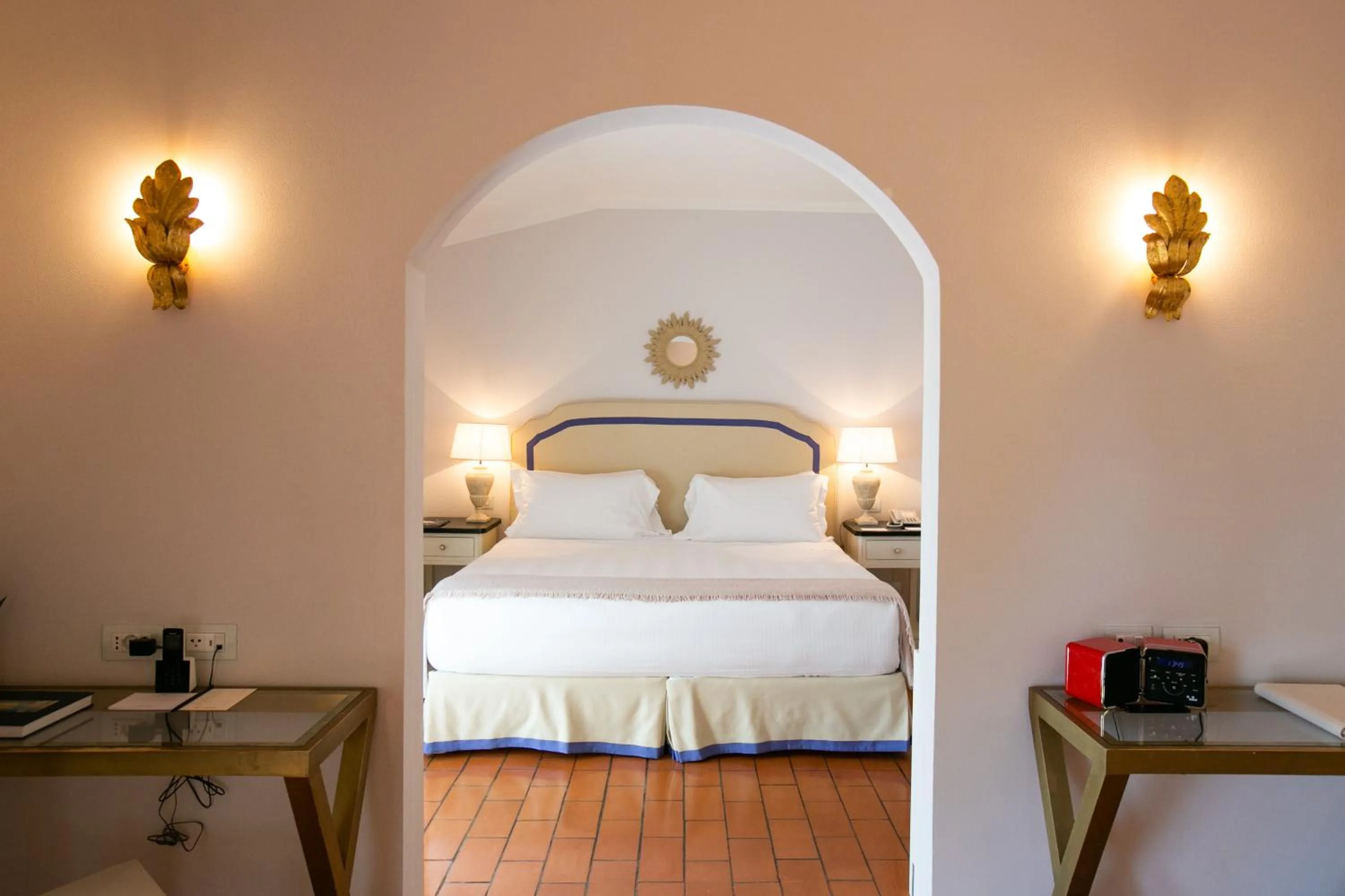 Bed in Il Pellicano