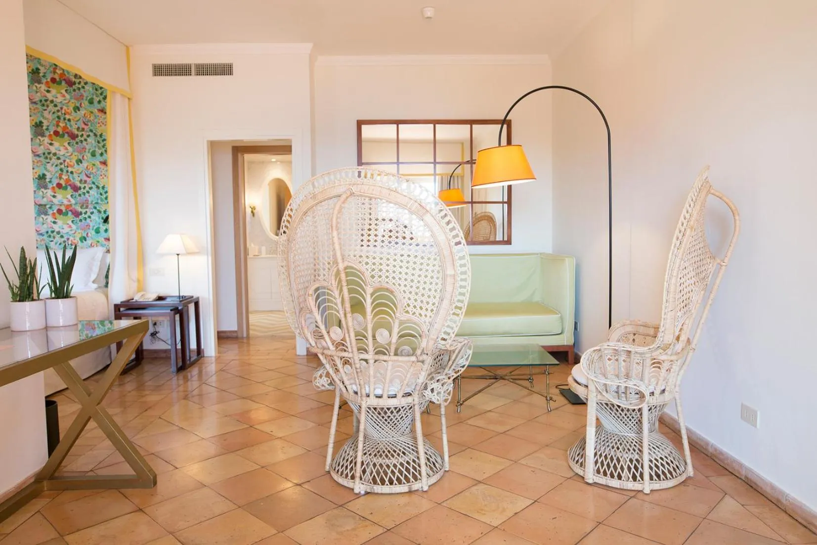 Living room in Il Pellicano