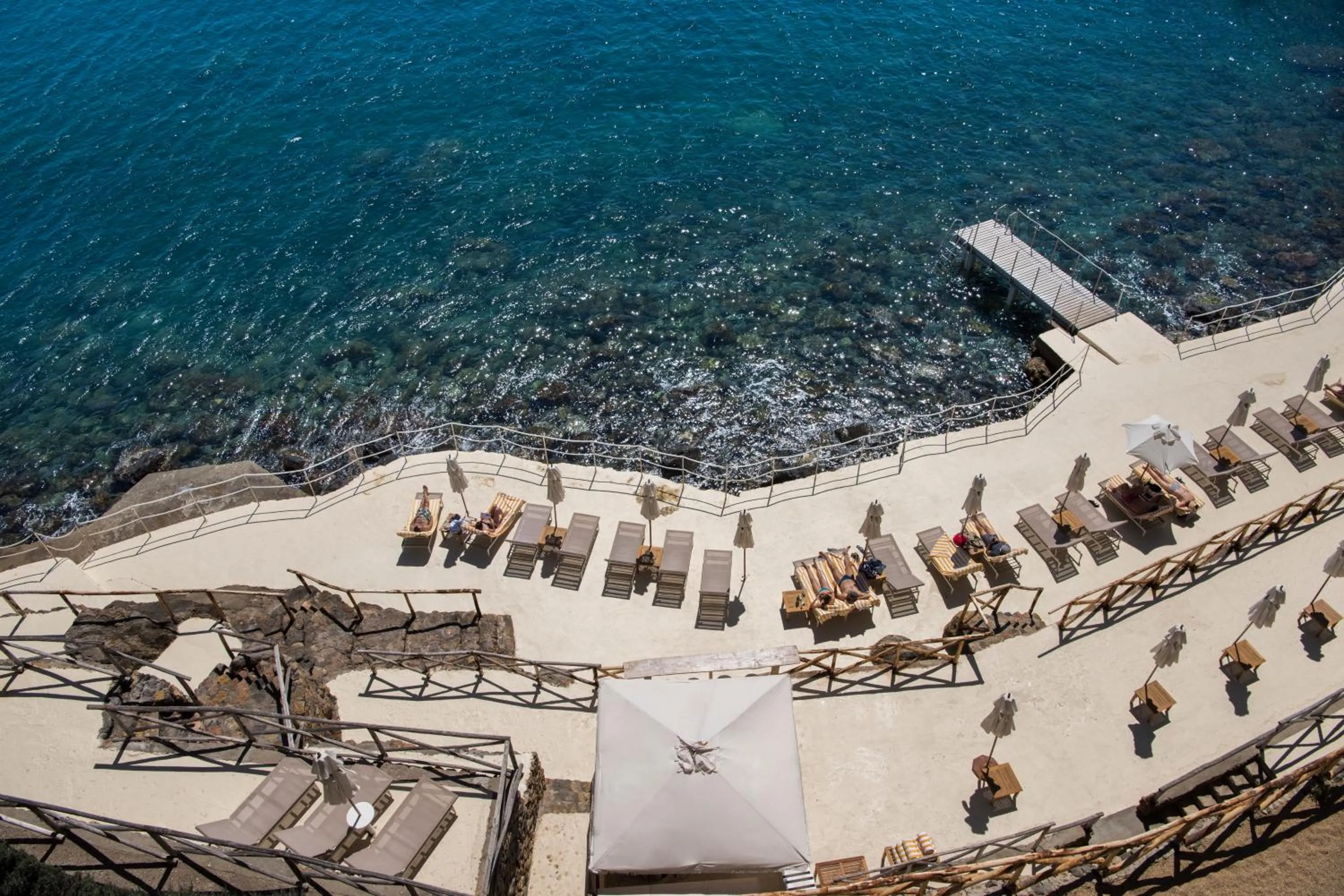 Bird's eye view in Il Pellicano