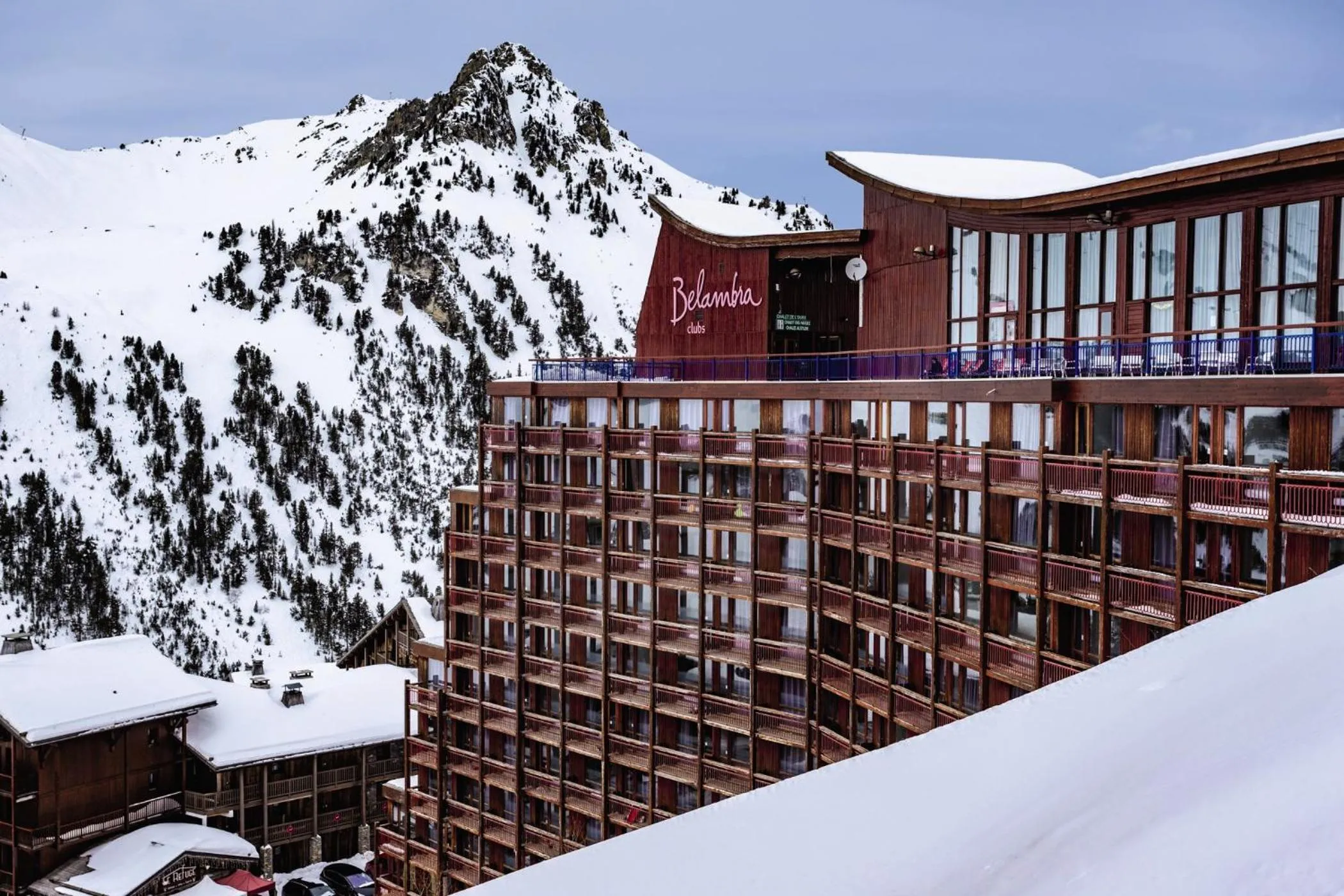 Property building in Belambra Clubs Arc 2000 - L'Aiguille Rouge - Ski pass included