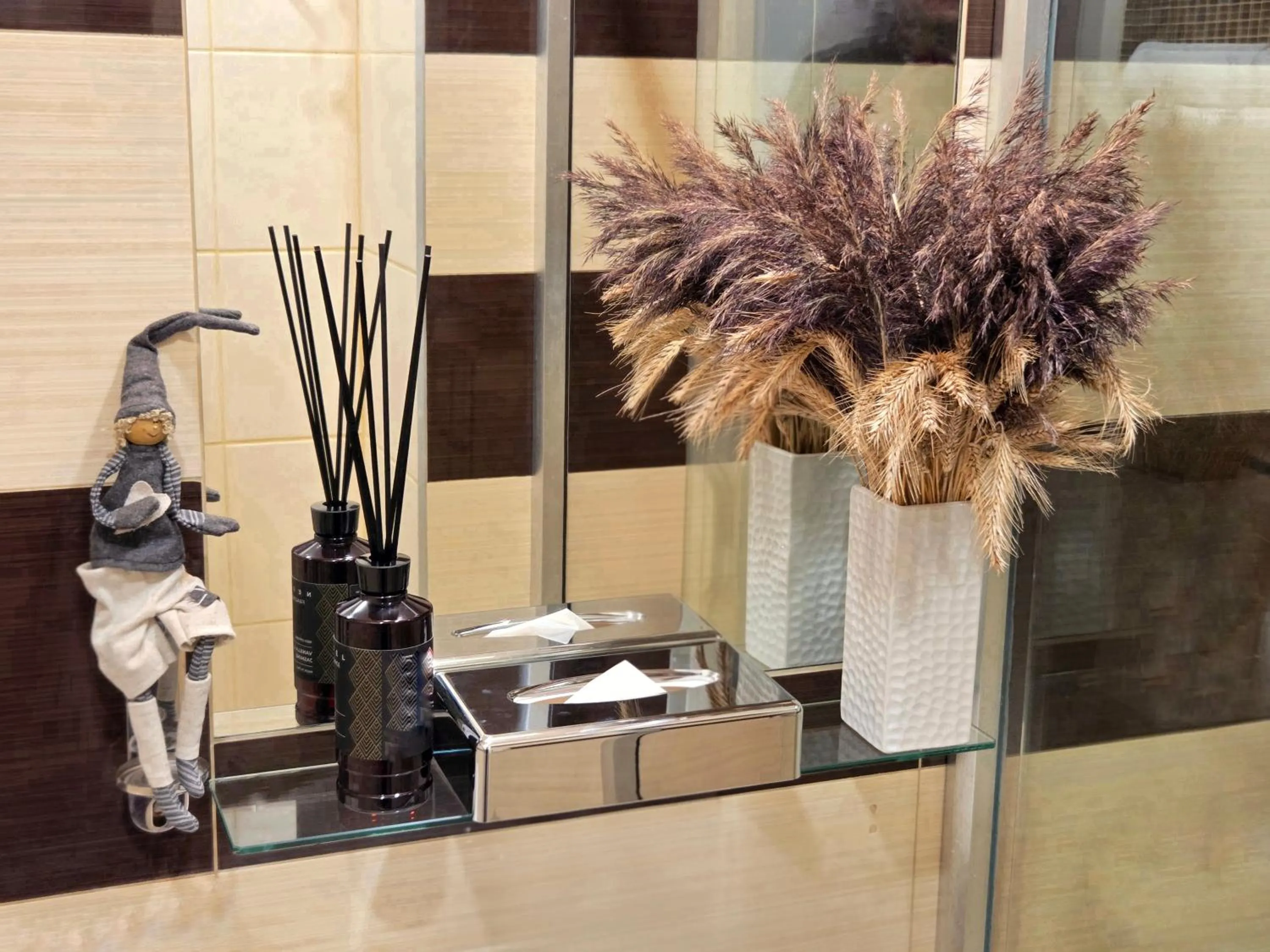 Shower in HOME Apart-Hotel Vilnius