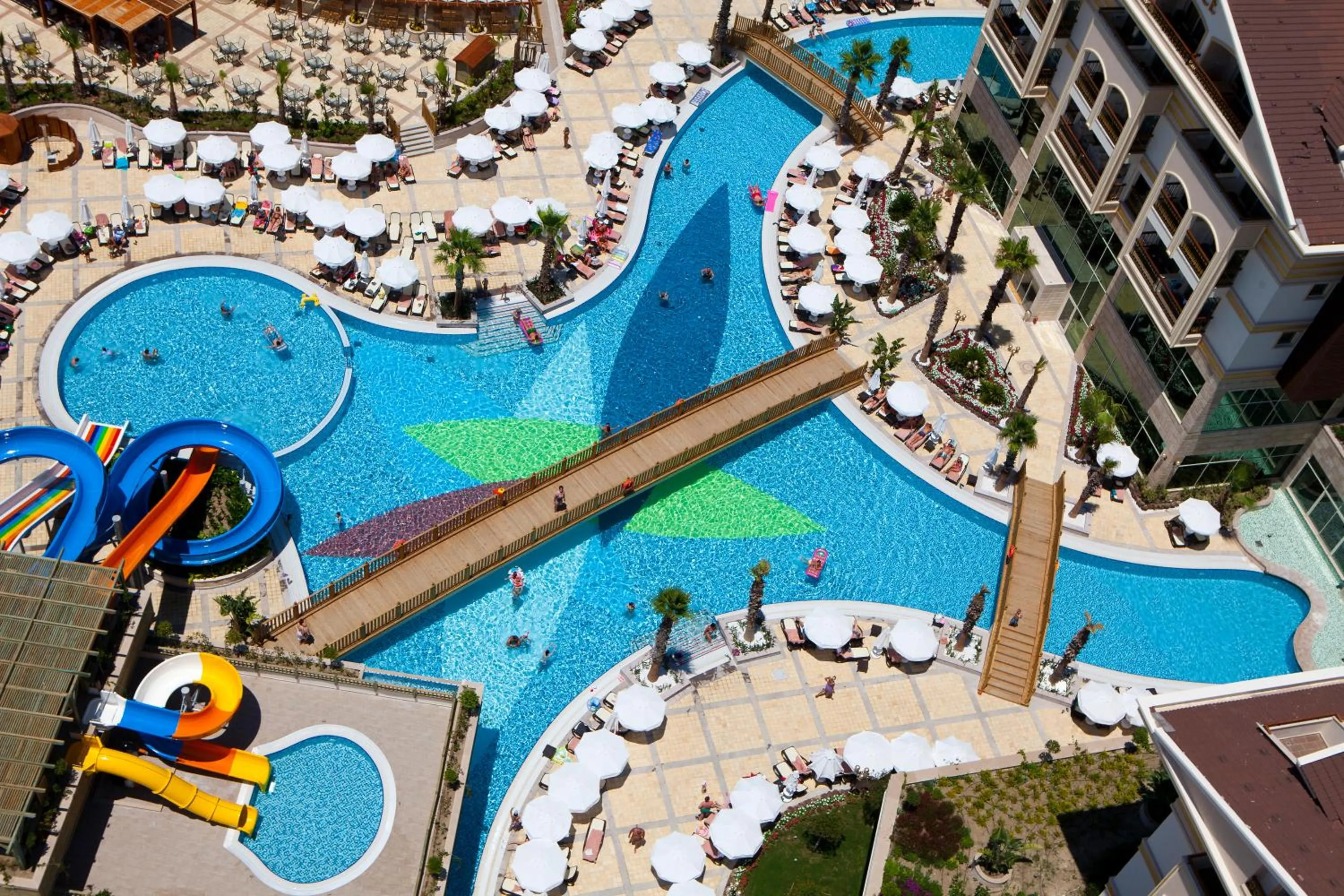 Swimming pool in Ex-Crystal Palace Luxury Resort & Spa - Ultimate All Inclusive