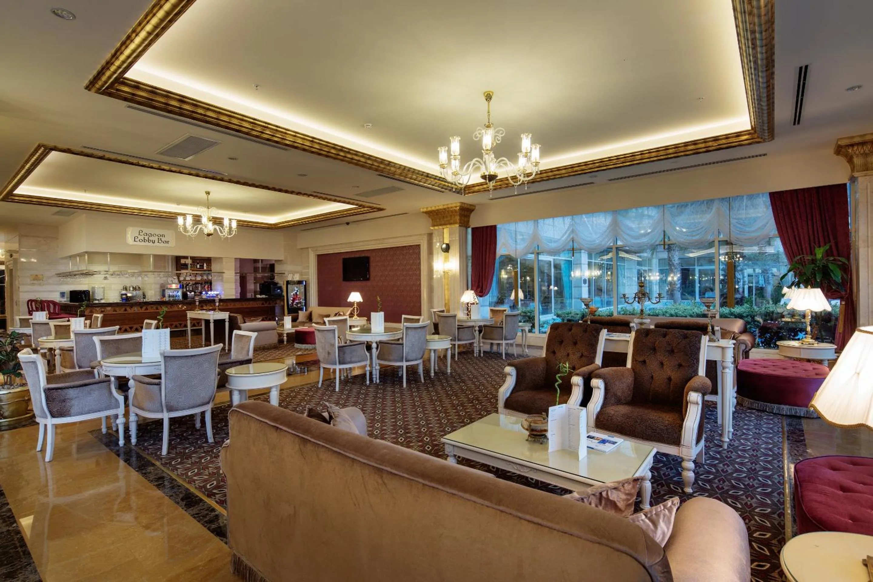 Communal lounge/ TV room in Ex-Crystal Palace Luxury Resort & Spa - Ultimate All Inclusive